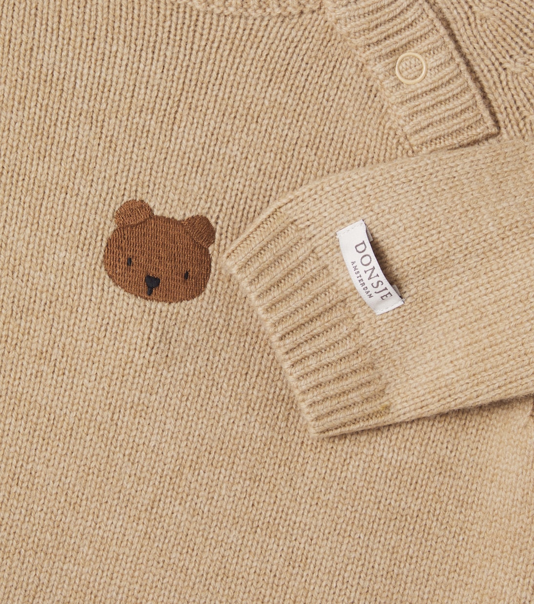 Baby Pullover Sibbe aus Wolle | Donsje