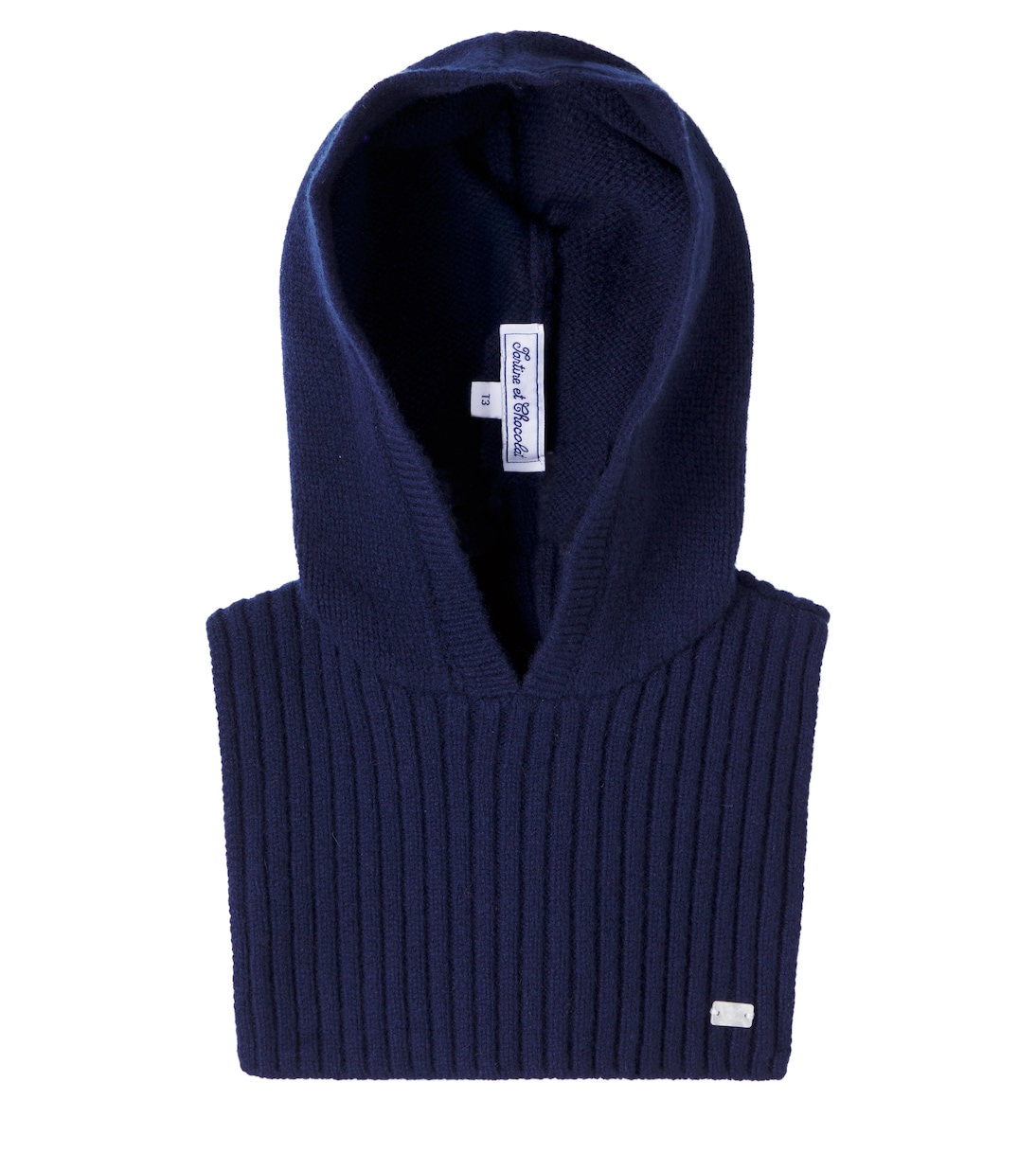 Ribbed-knit wool hood | Tartine et Chocolat