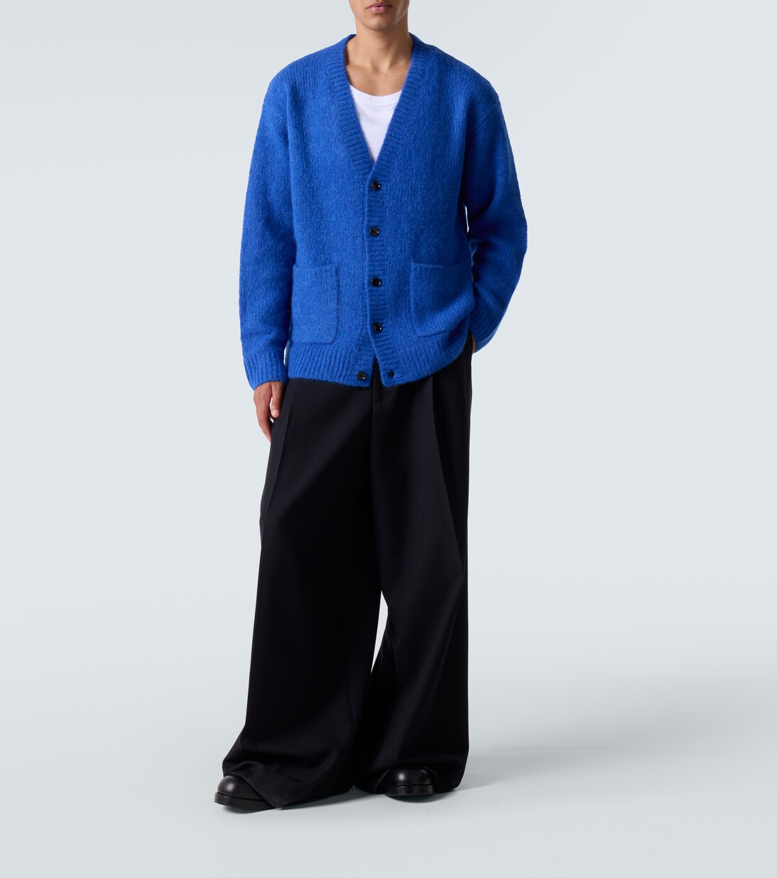 Alpaca and wool-blend cardigan | Dries Van Noten