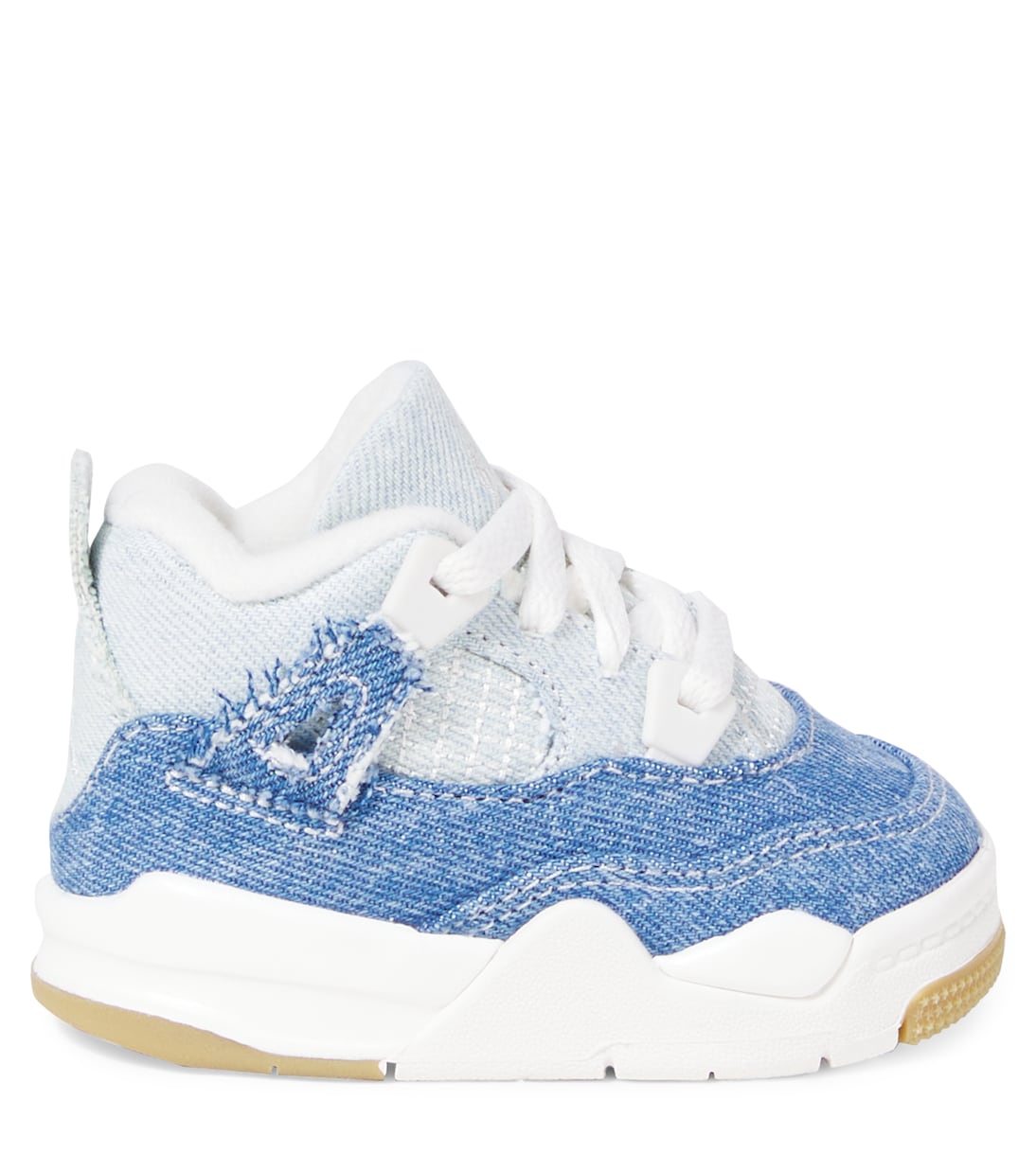 Baby Sneakers Jordan 4 Retro aus Denim | Nike Kids