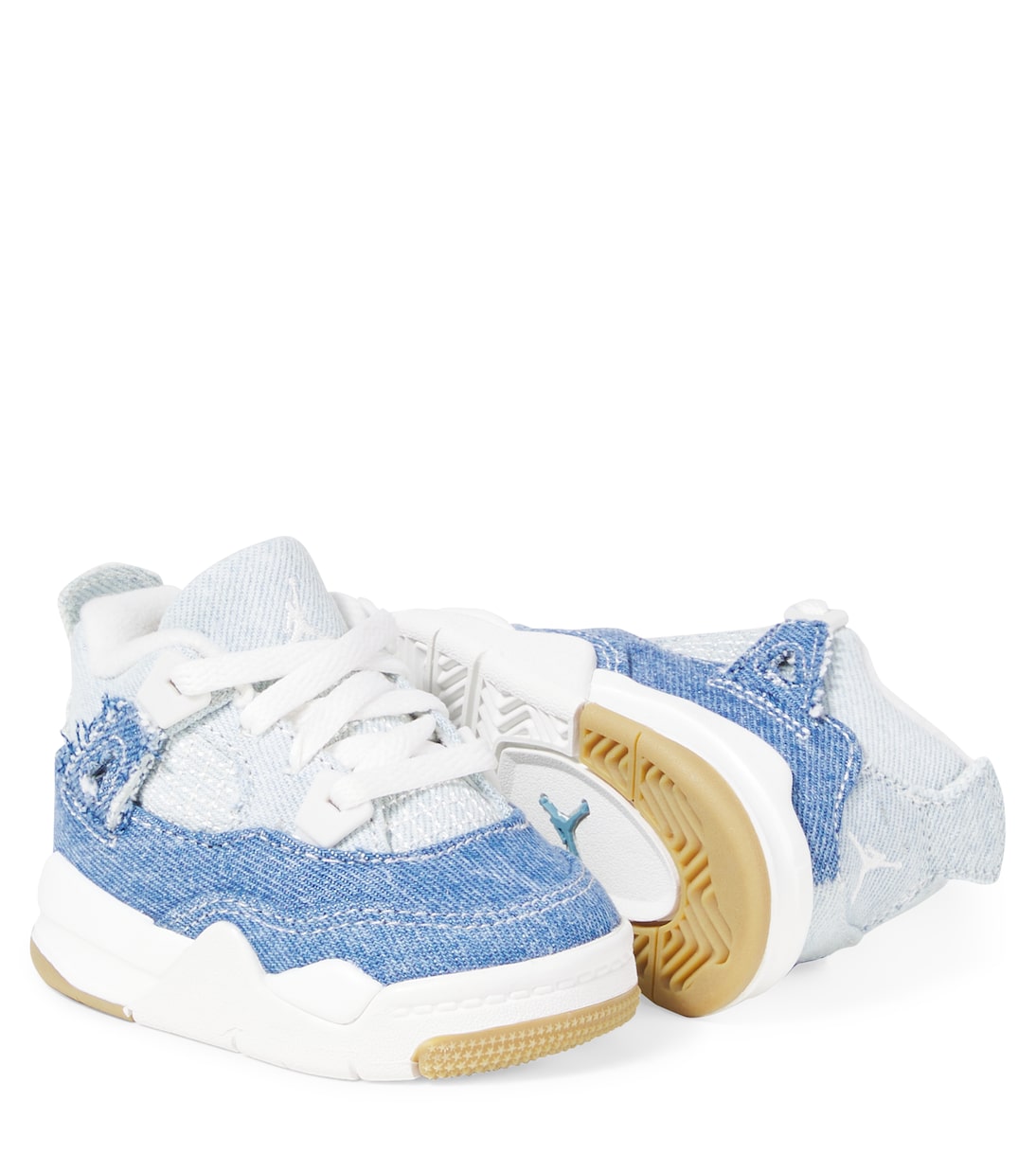 Baby Sneakers Jordan 4 Retro aus Denim | Nike Kids