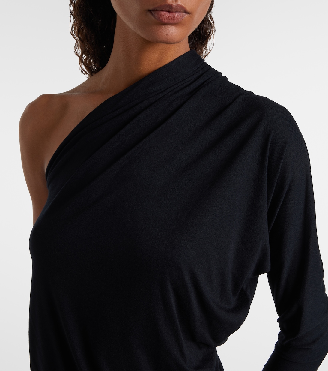 Diana one-shoulder jersey top | Rick Owens