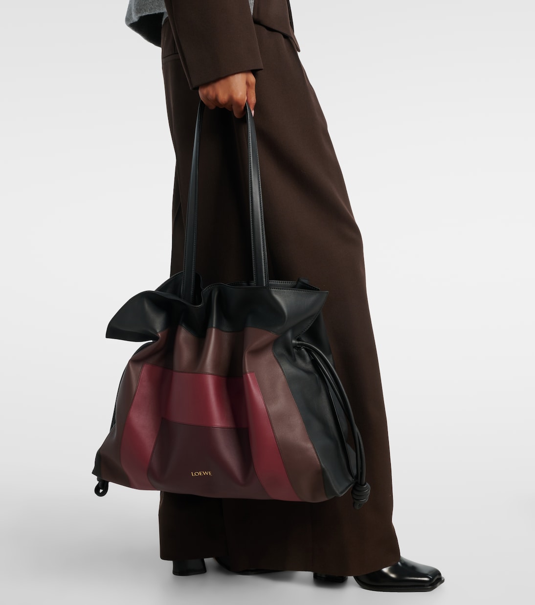 Flamenco XL leather tote bag | Loewe
