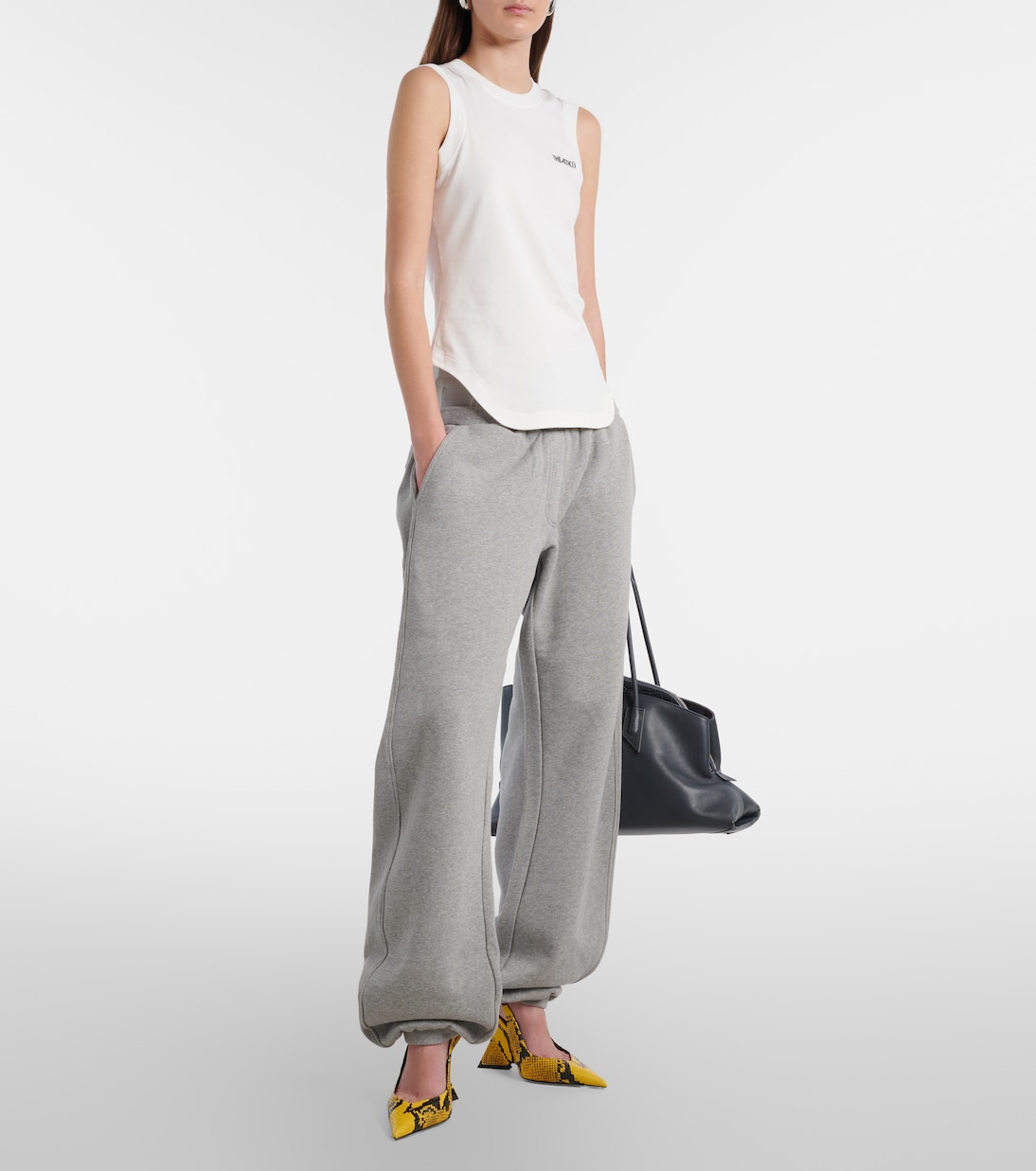 Jogginghose aus Baumwoll-Jersey | The Attico