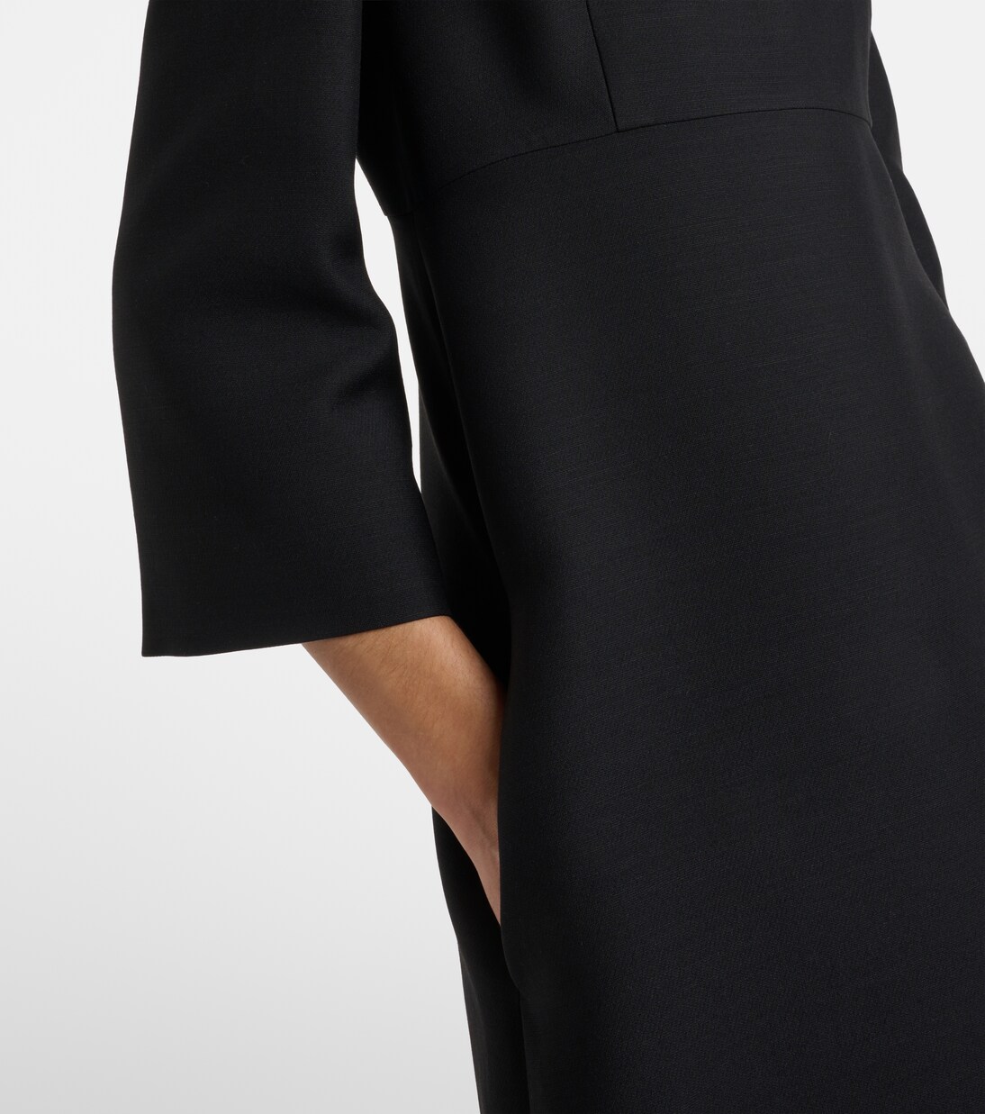 Crepe Couture embellished midi dress | Valentino