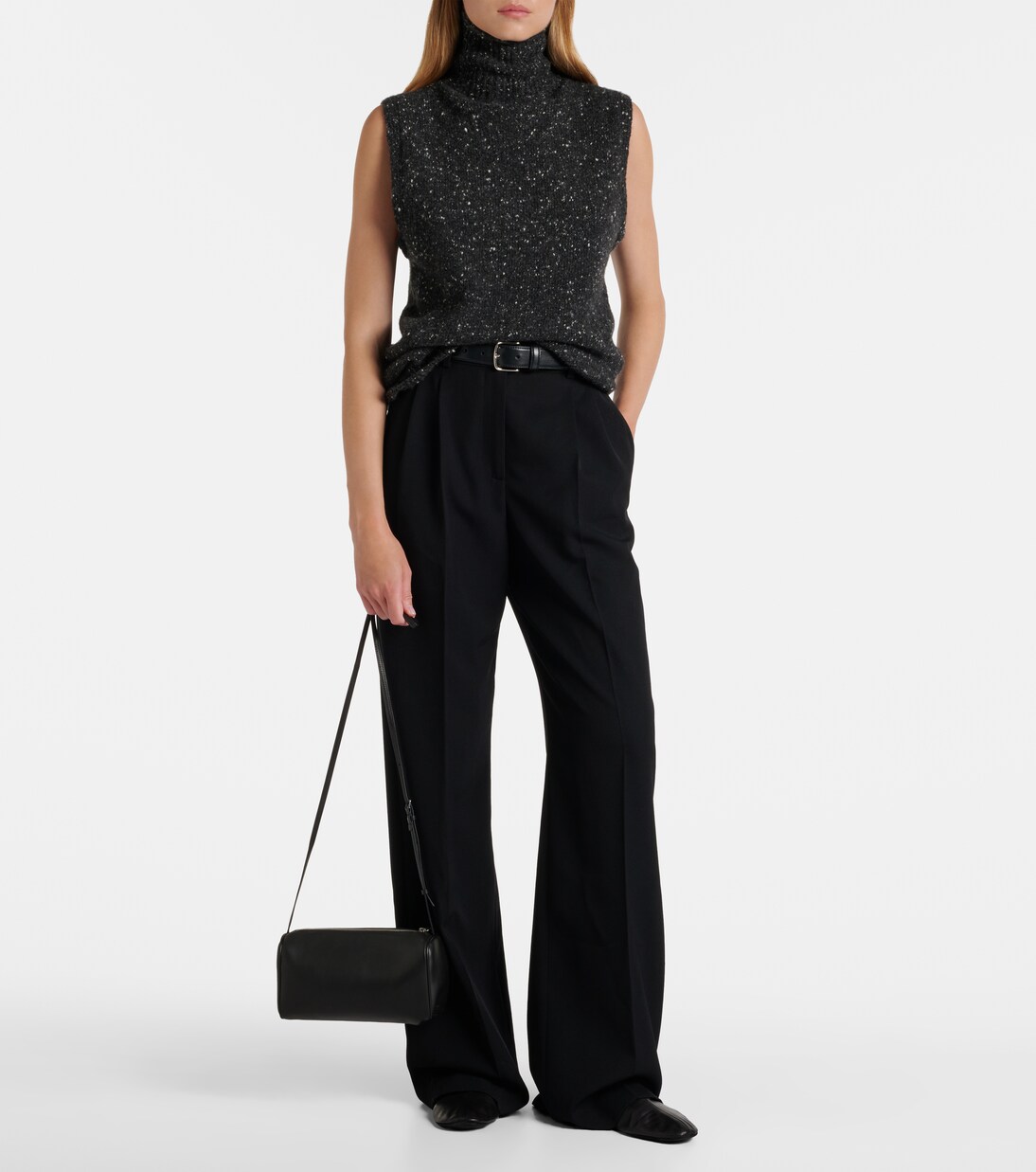 حقيبة للكتف من الجلد | The Row