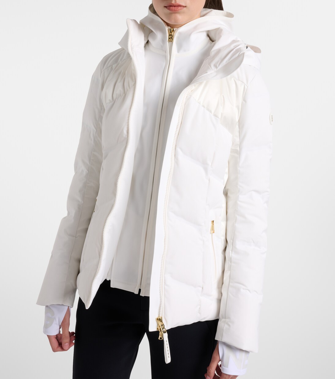 Delin hooded down ski jacket | Bogner