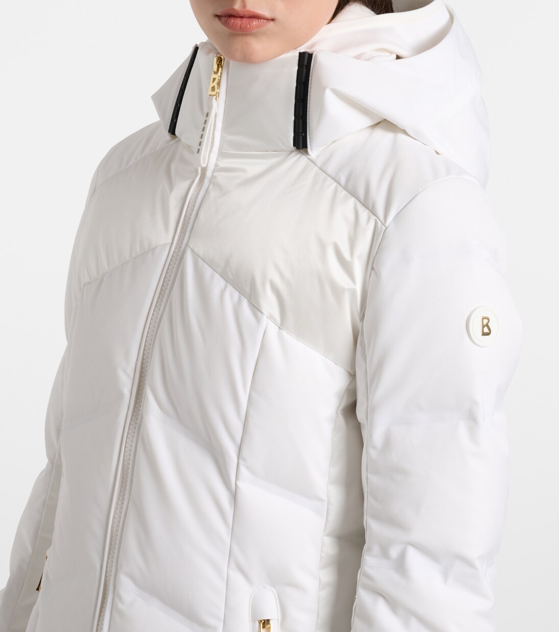 Delin hooded down ski jacket | Bogner