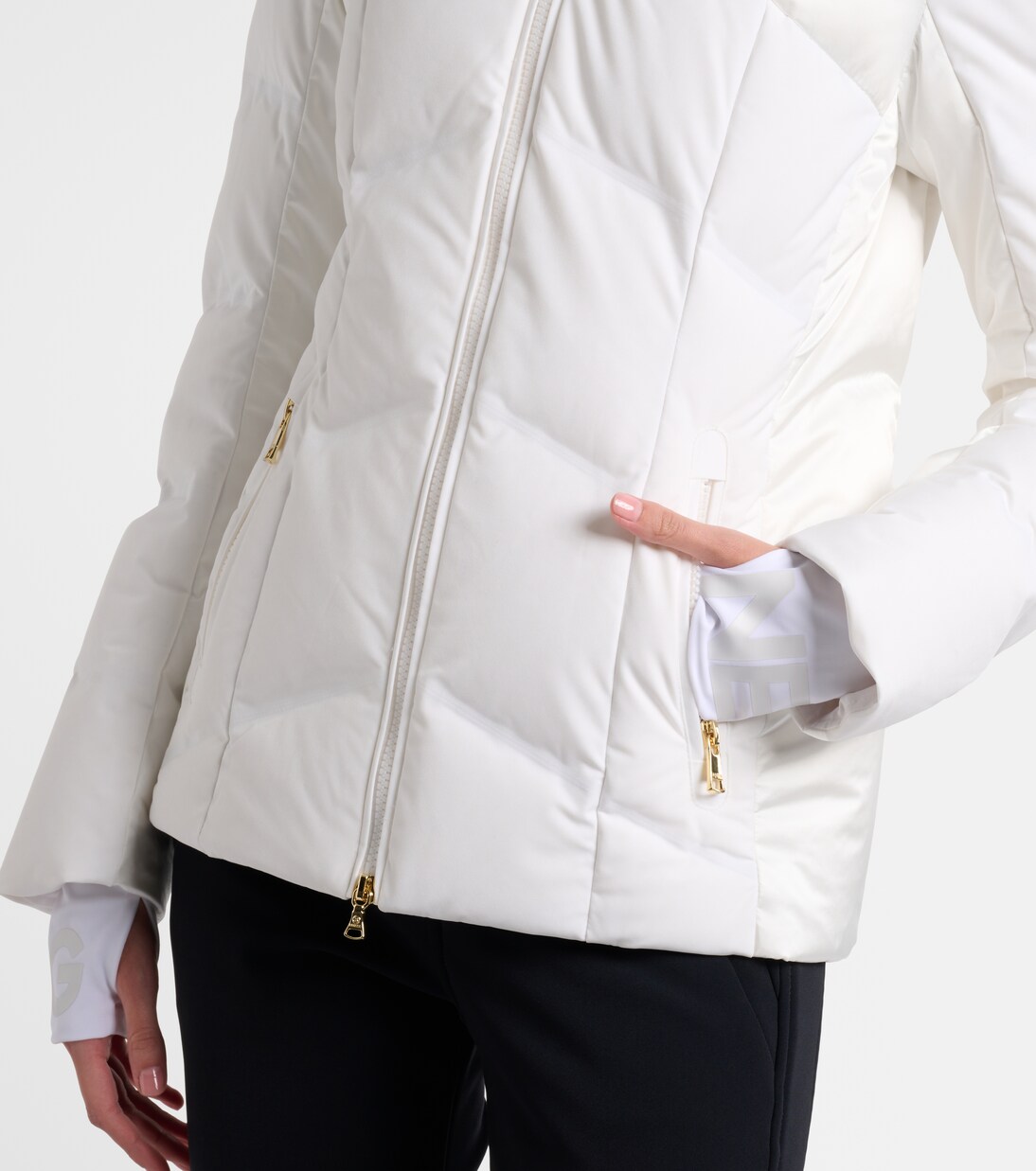 Delin hooded down ski jacket | Bogner