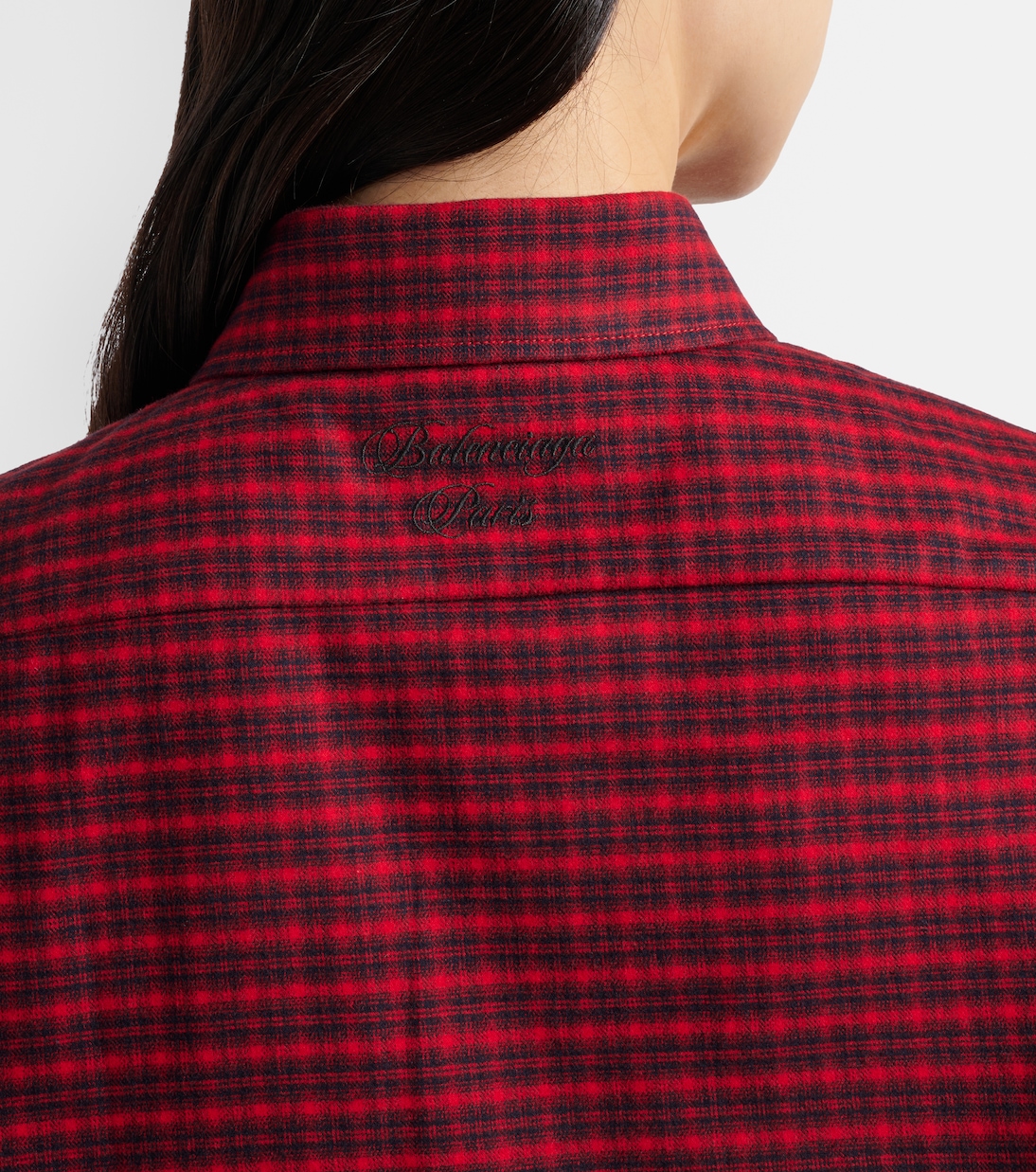 Checked cotton shirt | Balenciaga