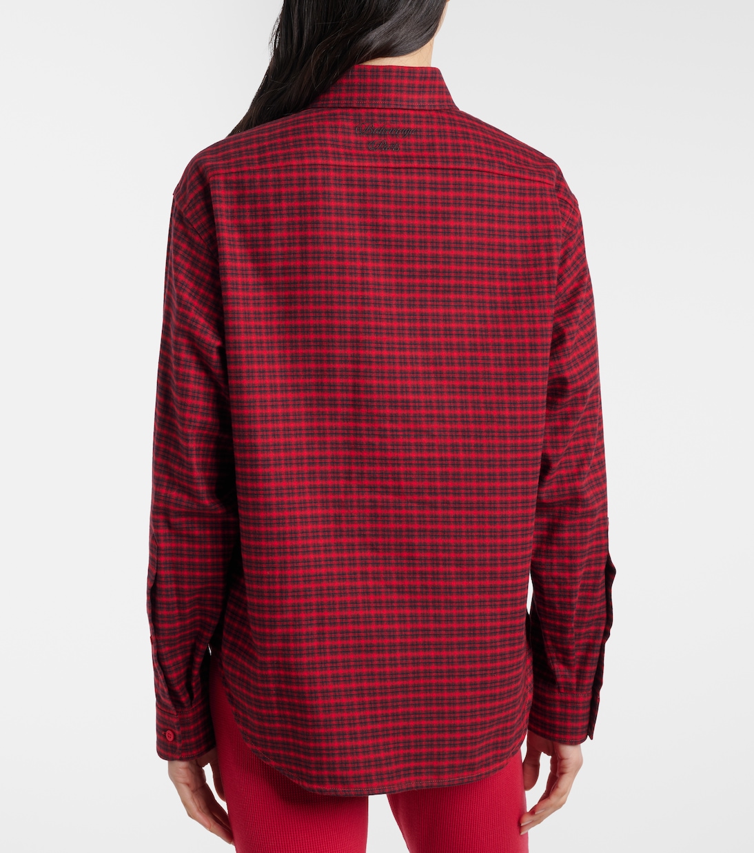 Checked cotton shirt | Balenciaga