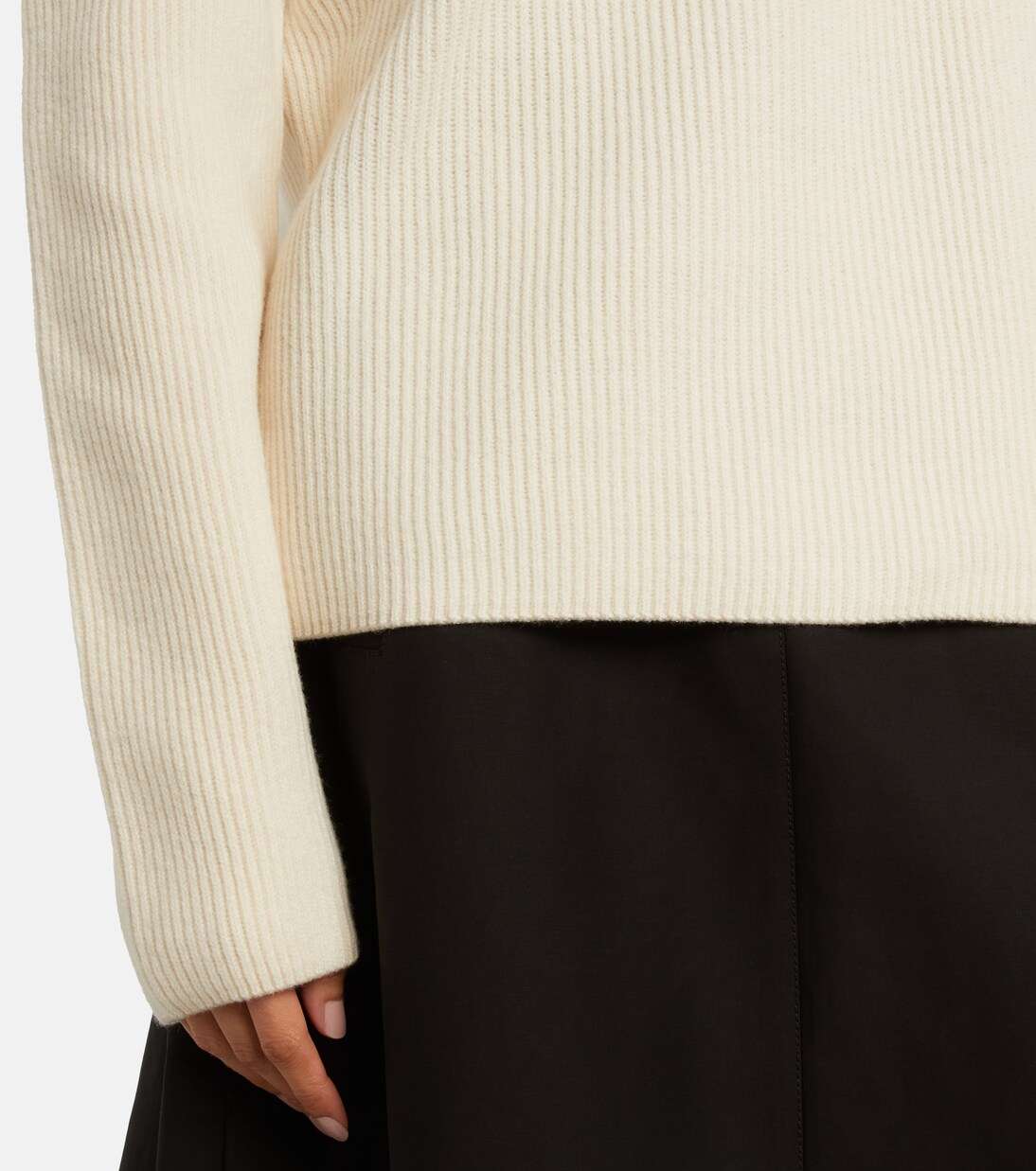 x Jil Sander virgin wool sweater | Moncler Genius