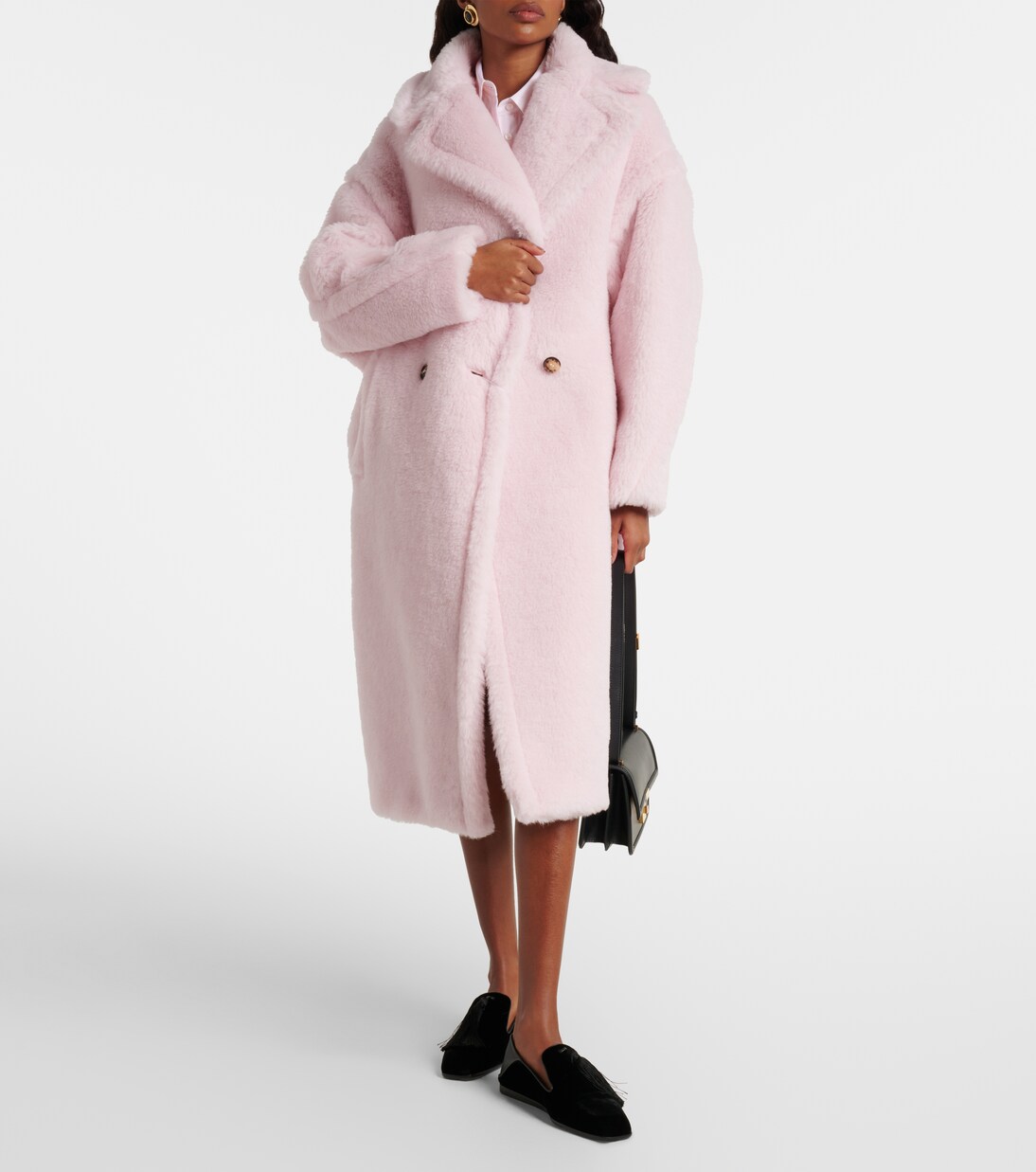Tedgirl alpaca, wool, and silk coat | Max Mara