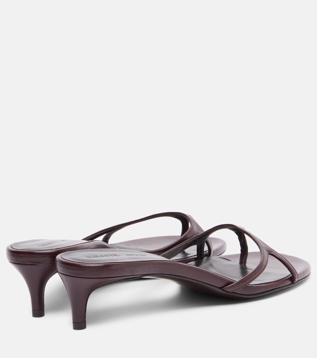 Mila 35 leather mules | Khaite