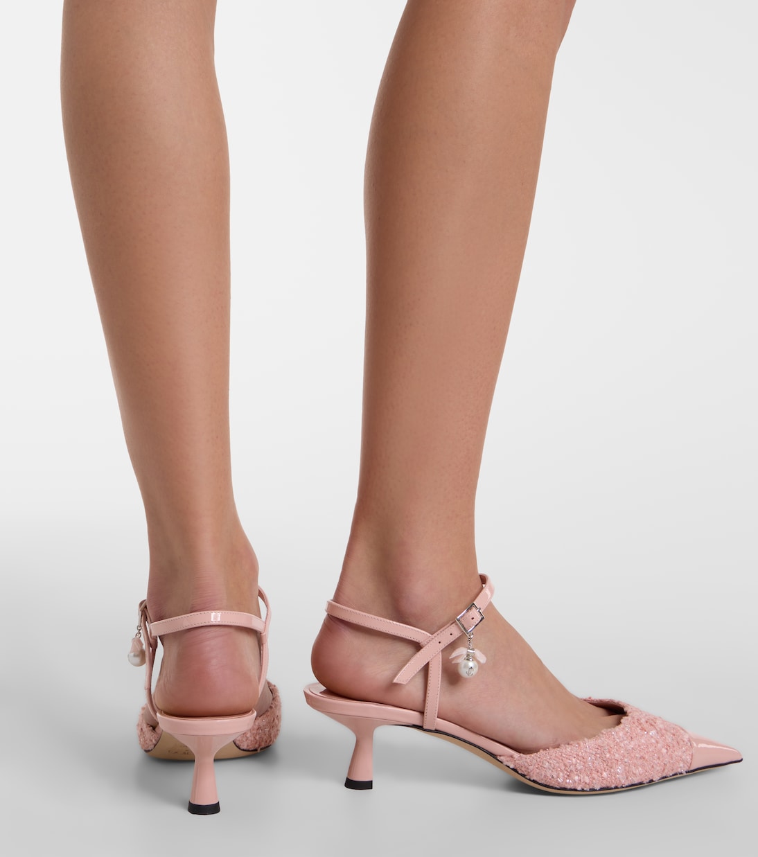 Aren tweed slingback pumps | Jimmy Choo