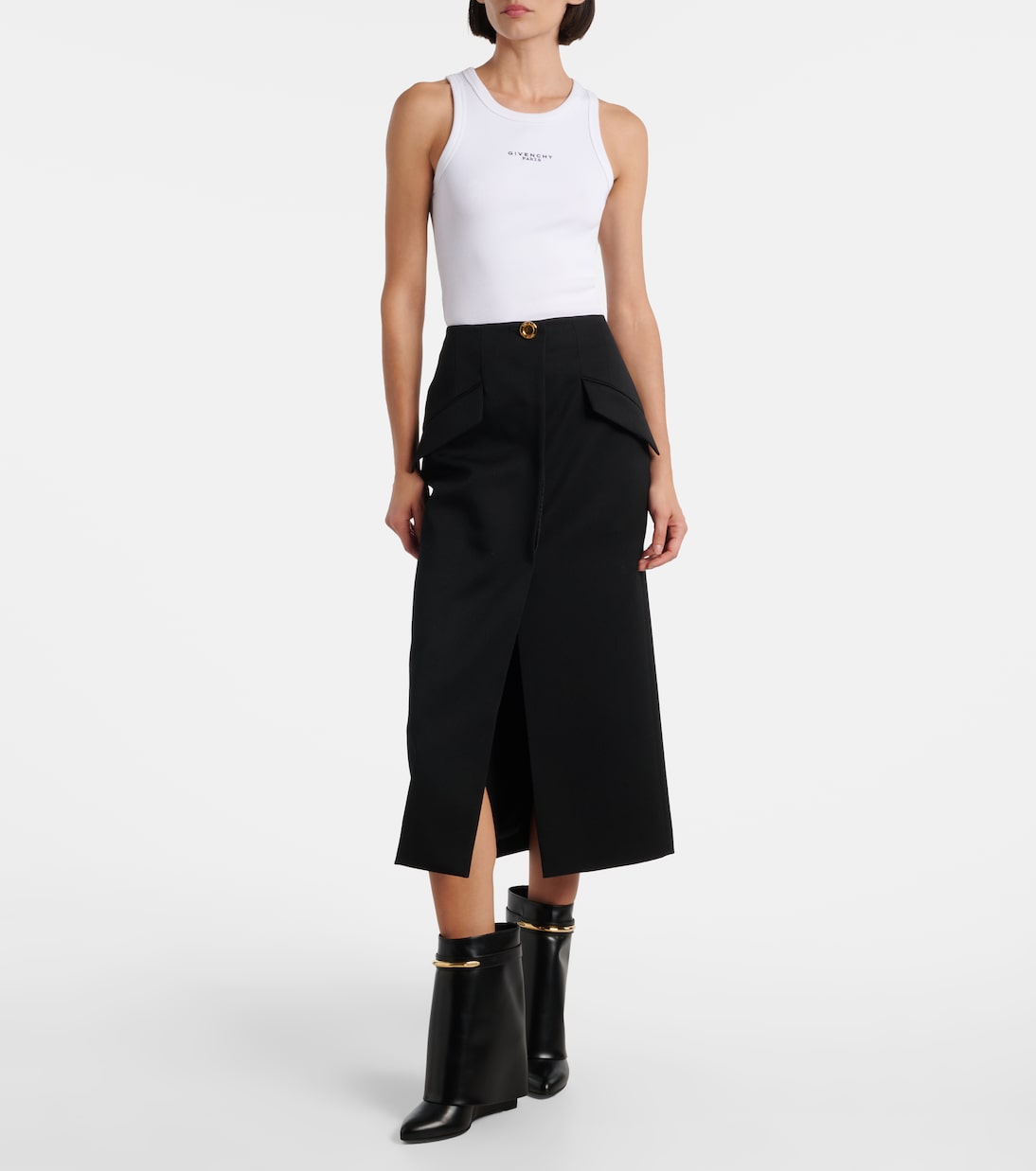 Shark 95 leather mid-calf boots | Givenchy