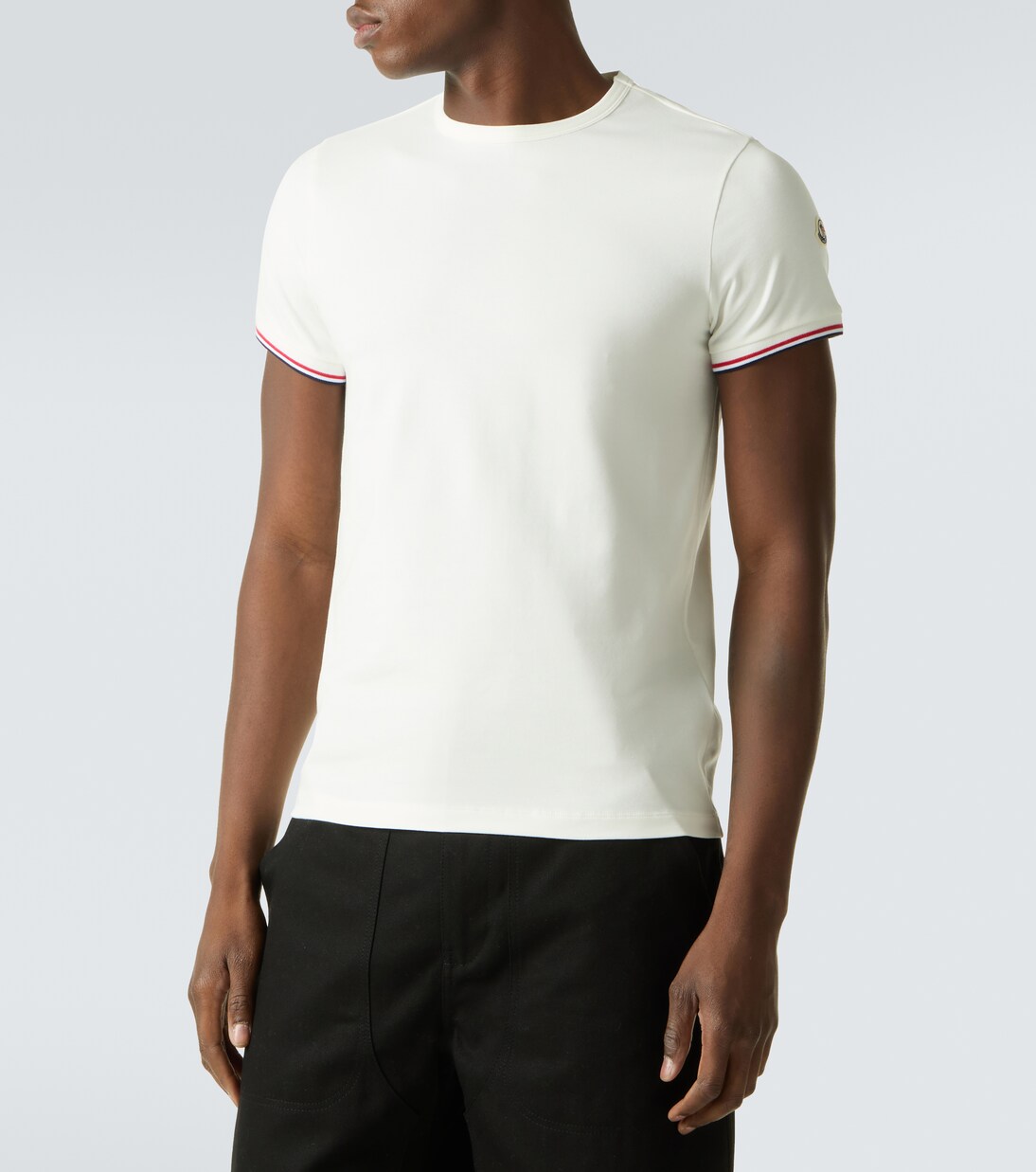 Camiseta de jersey en mezcla de algodón | Moncler