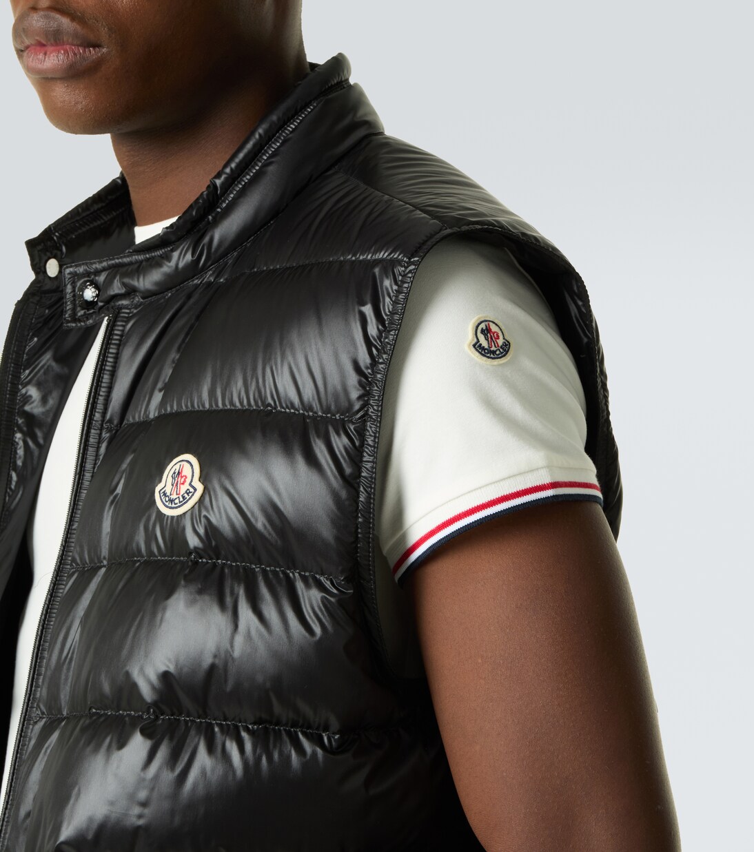 Camiseta de jersey en mezcla de algodón | Moncler