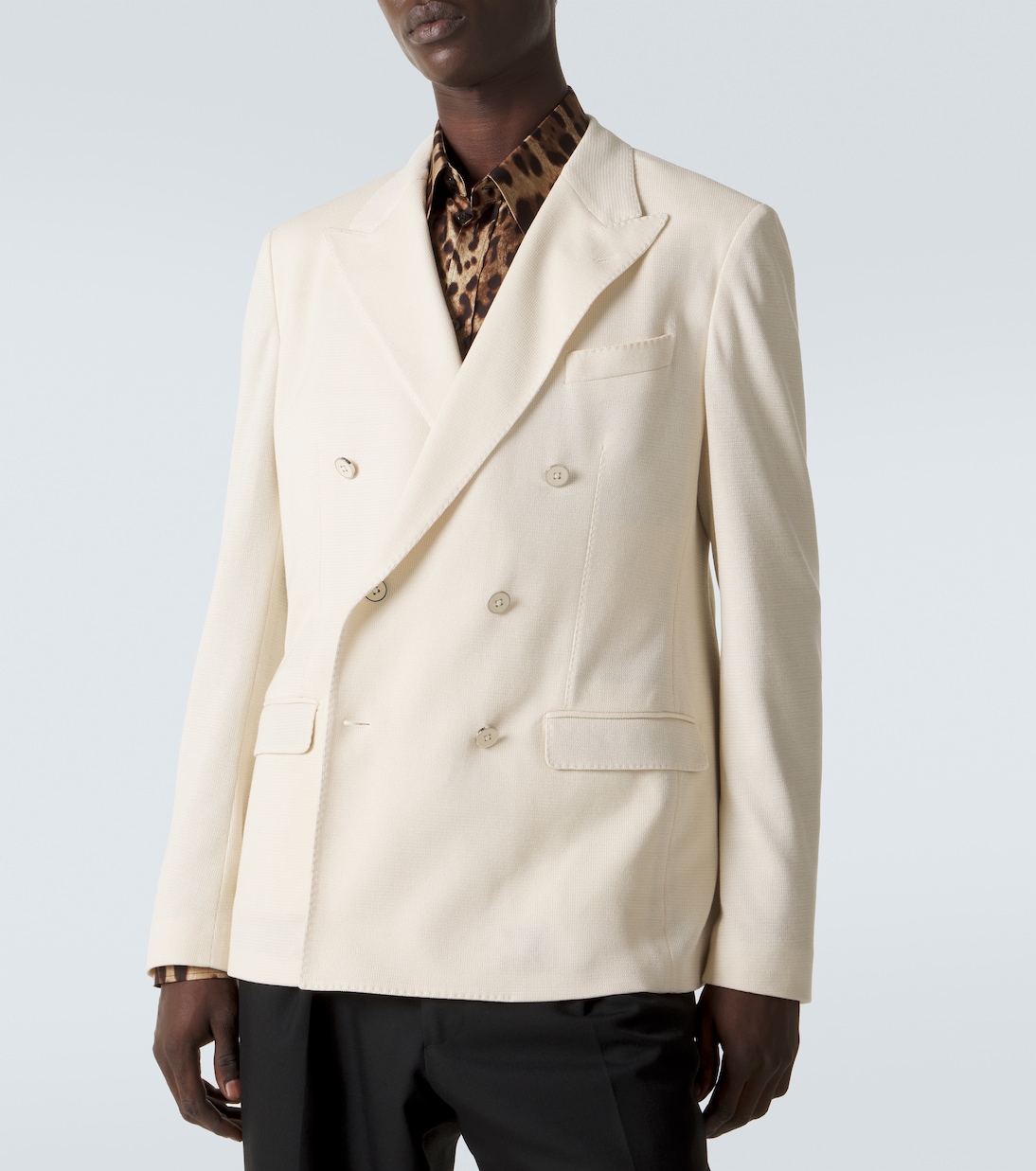 Taormina cotton jersey blazer | Dolce&Gabbana