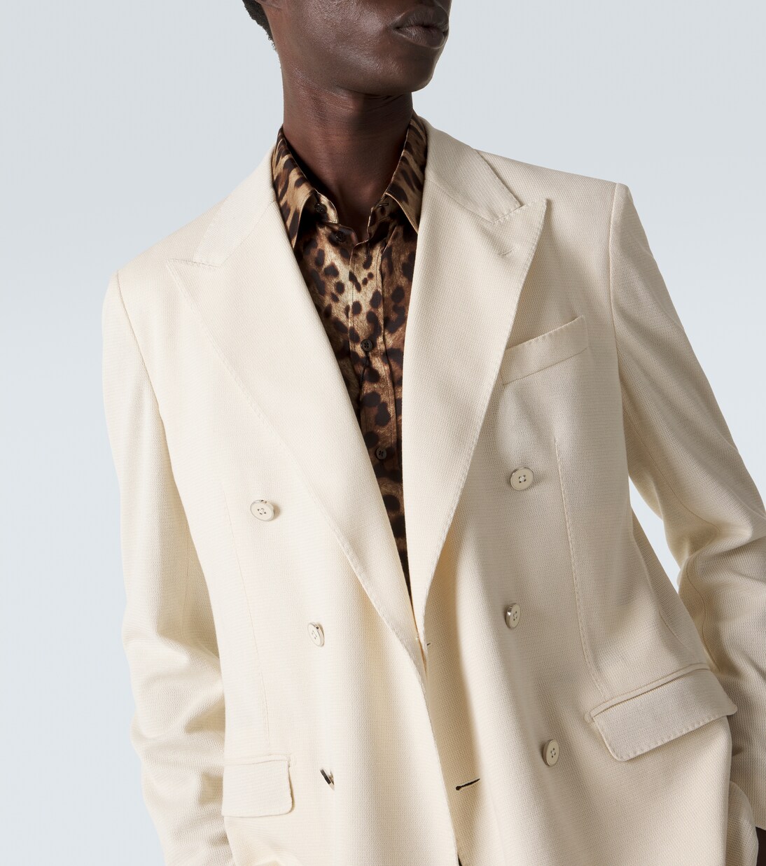 Taormina cotton jersey blazer | Dolce&Gabbana