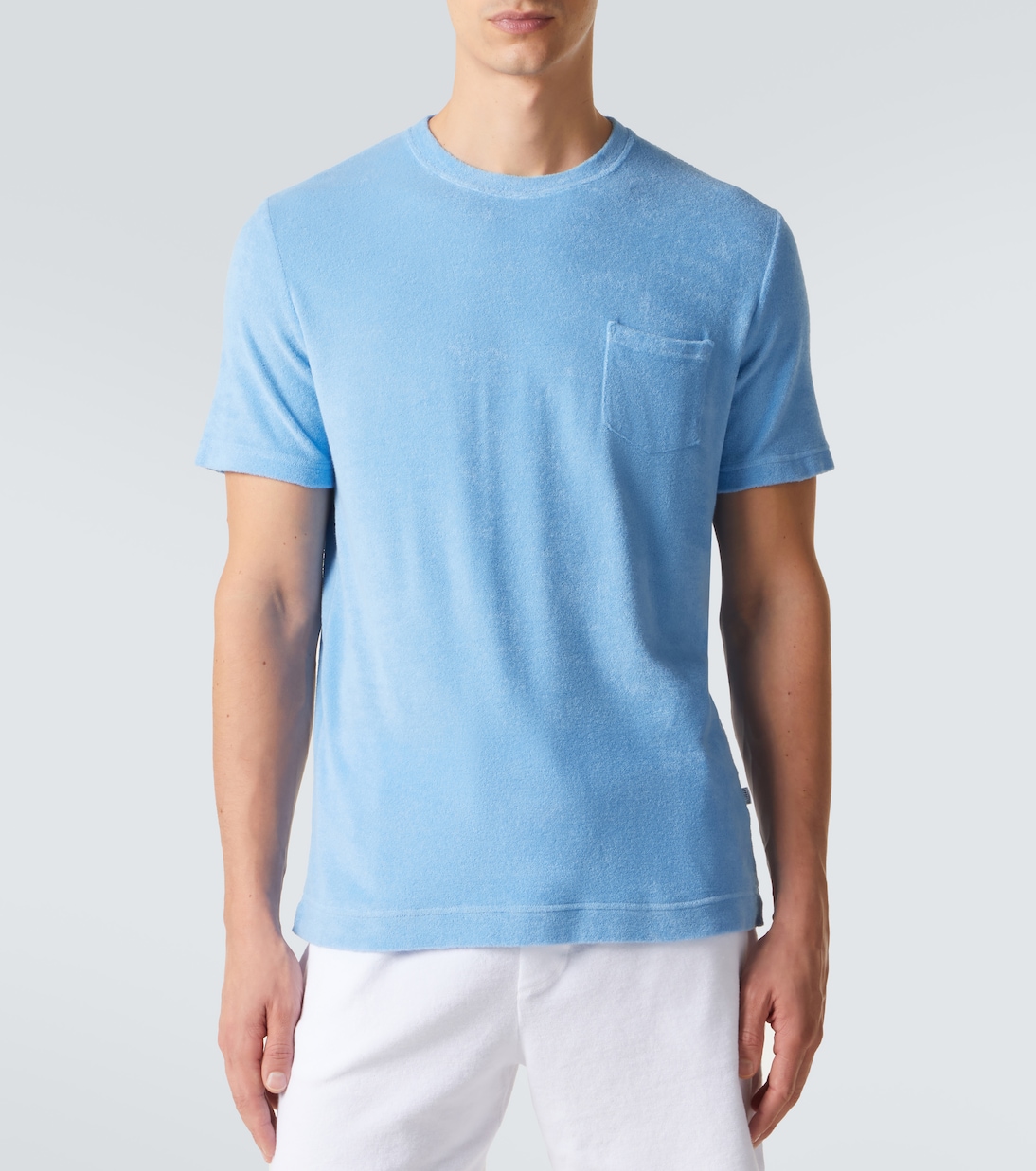 Cotton terry T-shirt | Fedeli