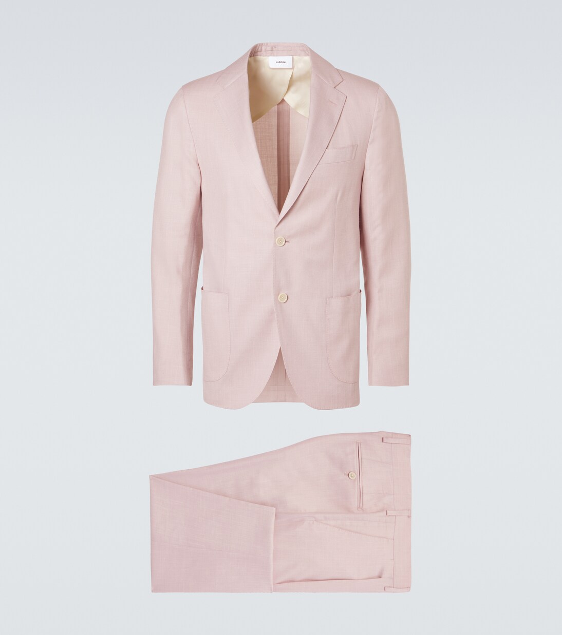 Wool, silk, and linen suit | Lardini