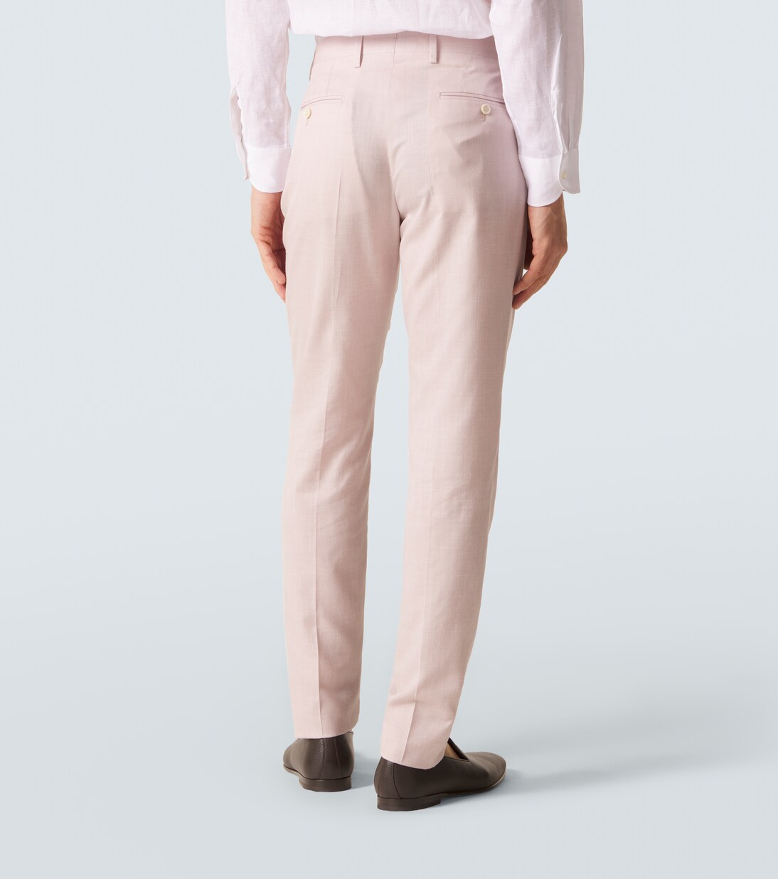 Wool, silk, and linen suit | Lardini