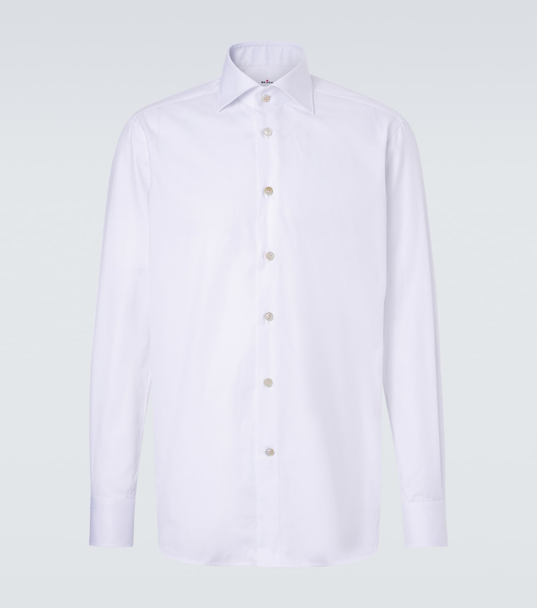 Cotton poplin shirt | Kiton