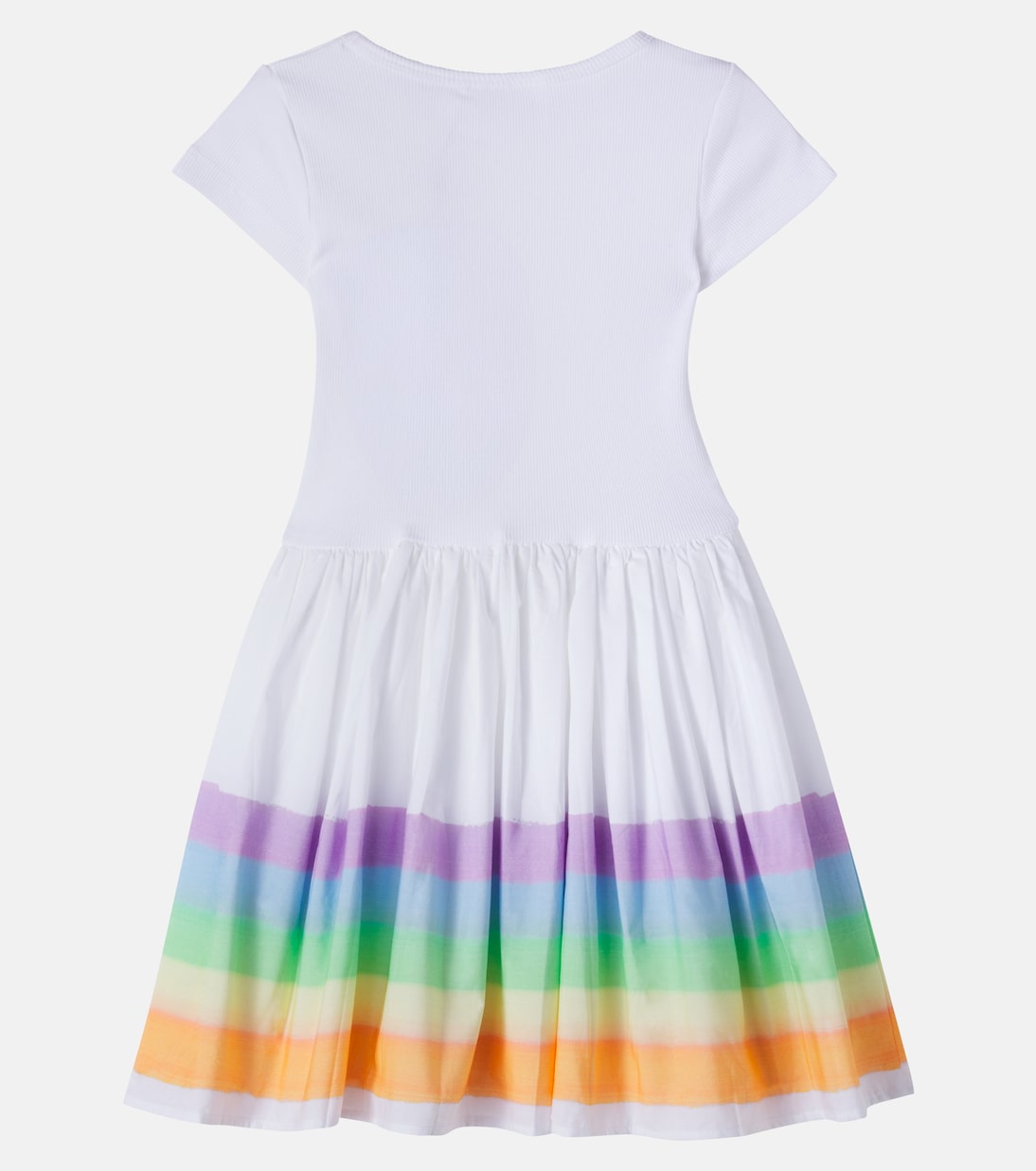 Cissa striped cotton-blend dress | Molo