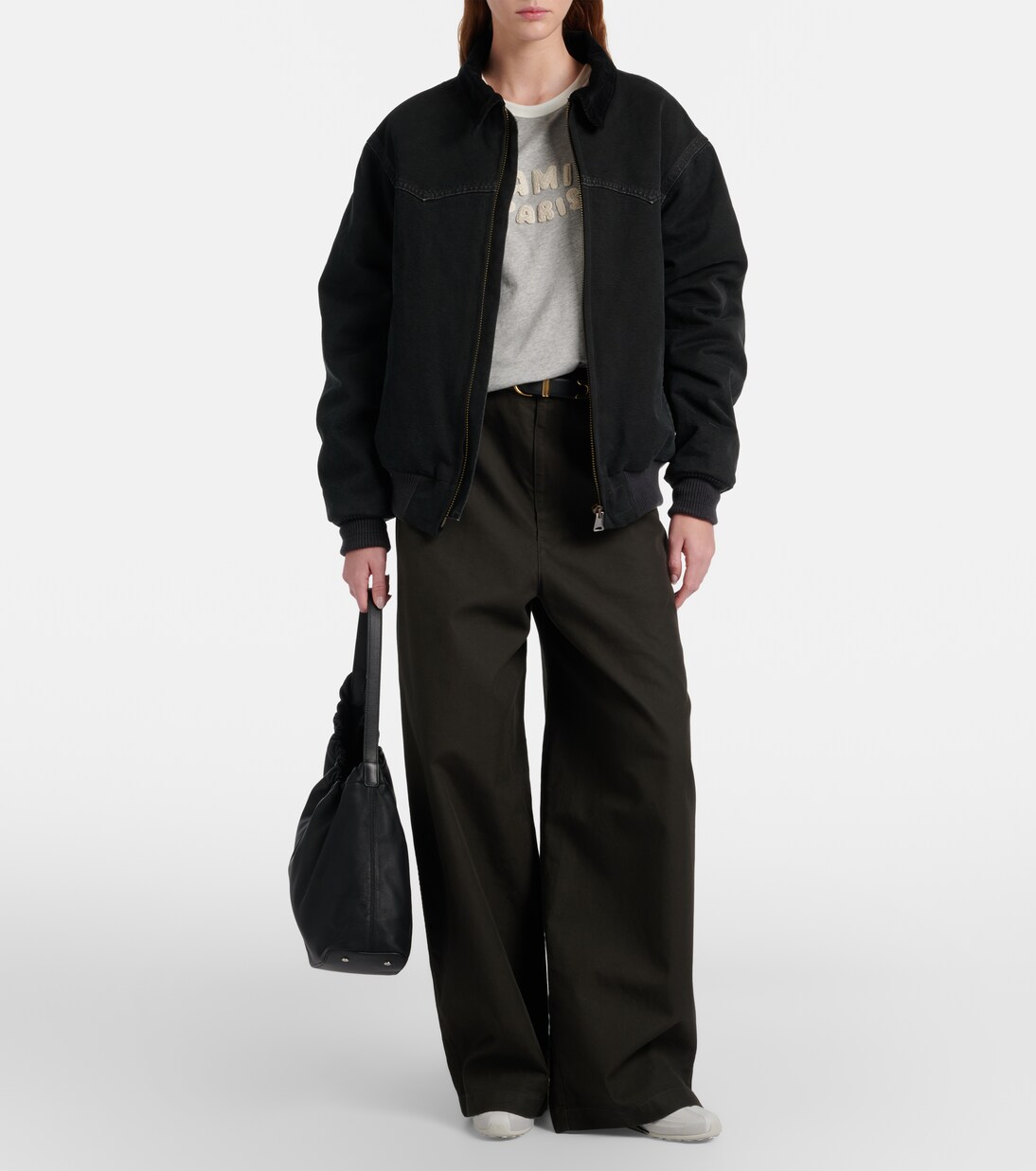 Logo cotton jersey T-shirt | Ami Paris