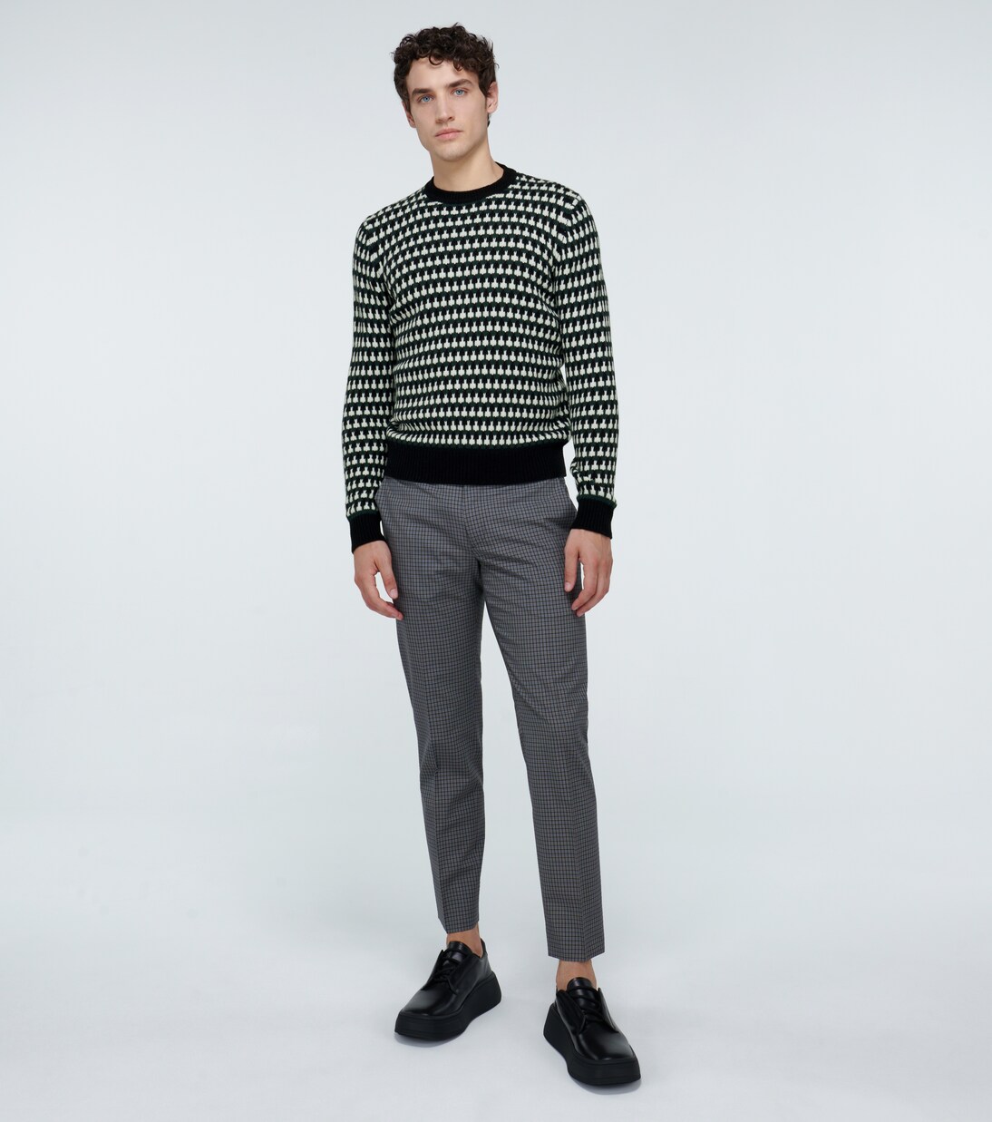 Wool and cashmere-blend sweater | Prada