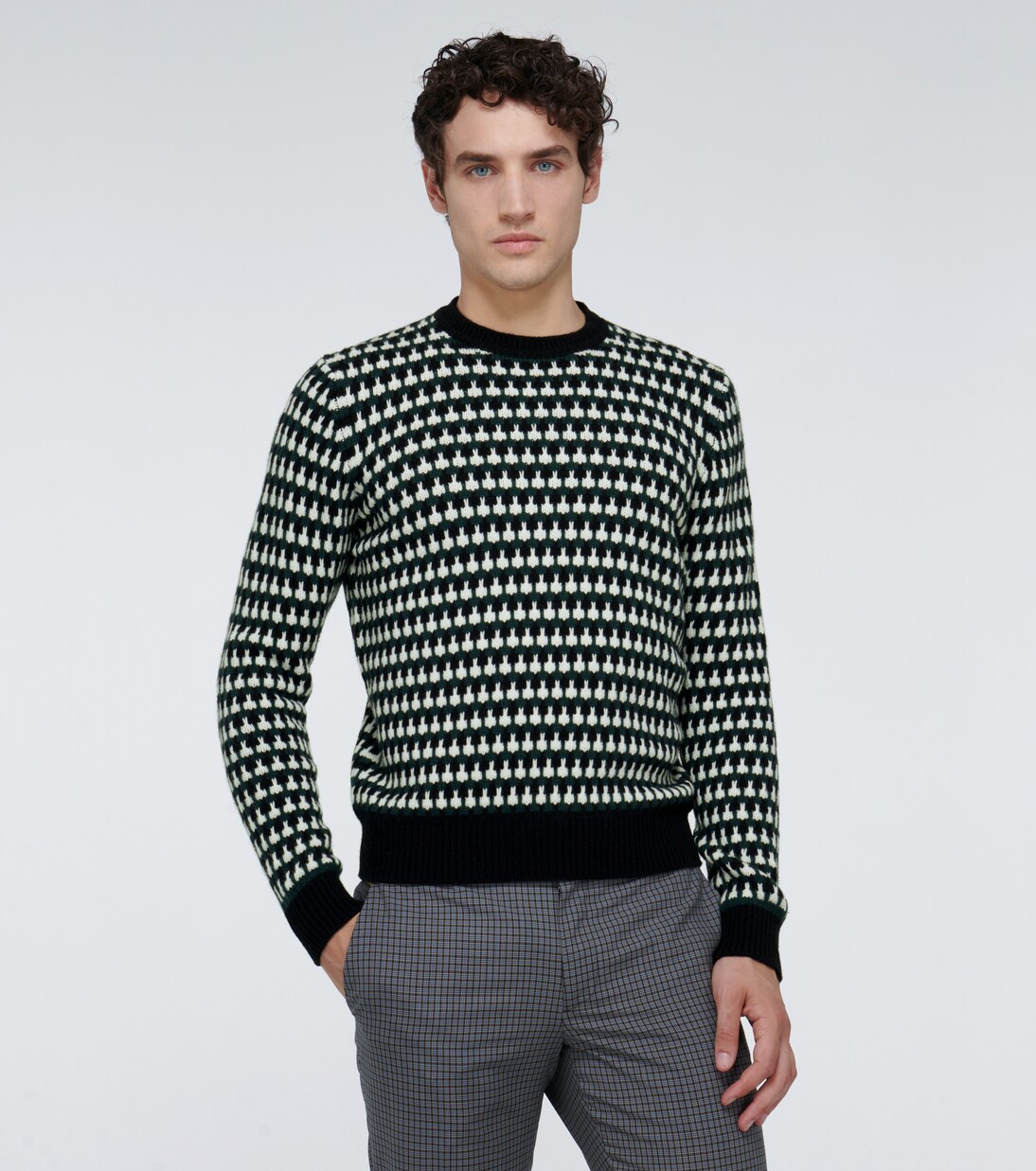 Wool and cashmere-blend sweater | Prada