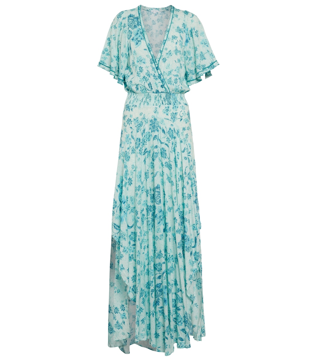 Vestido largo Mabelle floral | Poupette St Barth