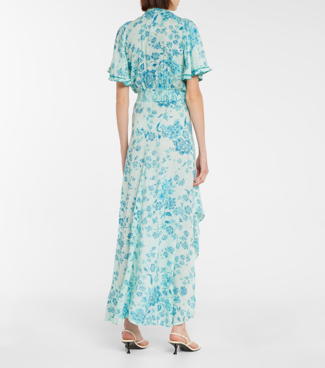 Vestido largo Mabelle floral | Poupette St Barth