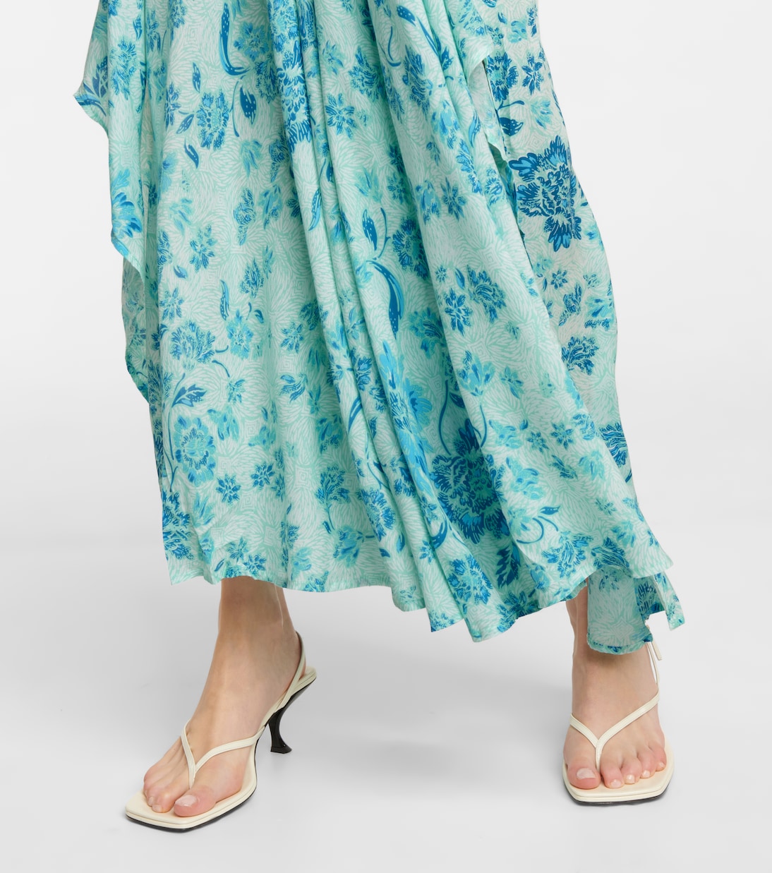 Vestido largo Mabelle floral | Poupette St Barth
