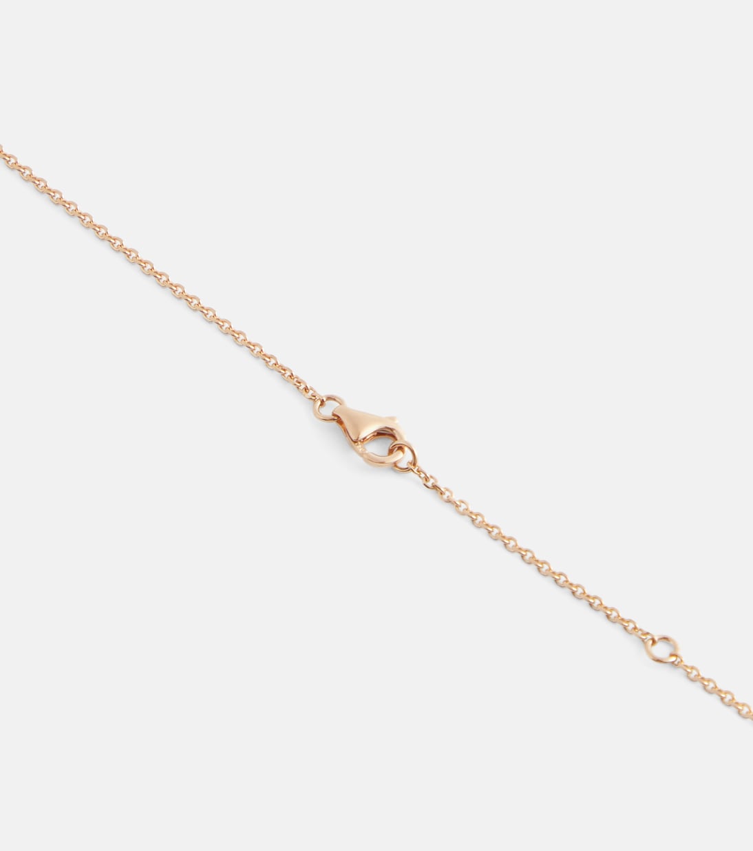Halskette Serti Sur Vide aus 18kt Roségold mit Diamant | Repossi