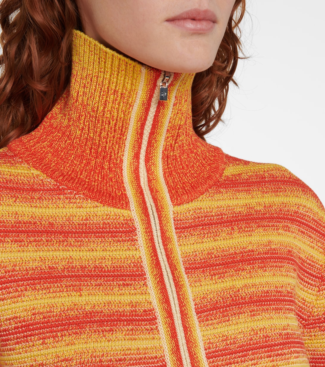 Striped silk and cotton sweater | Loro Piana