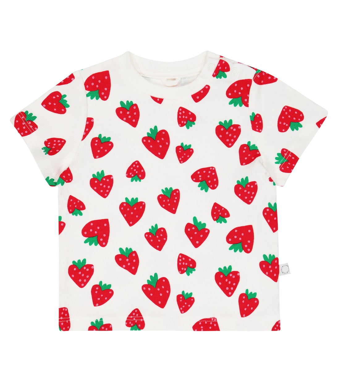 Baby - T-shirt in misto cotone con stampa | Stella McCartney Kids