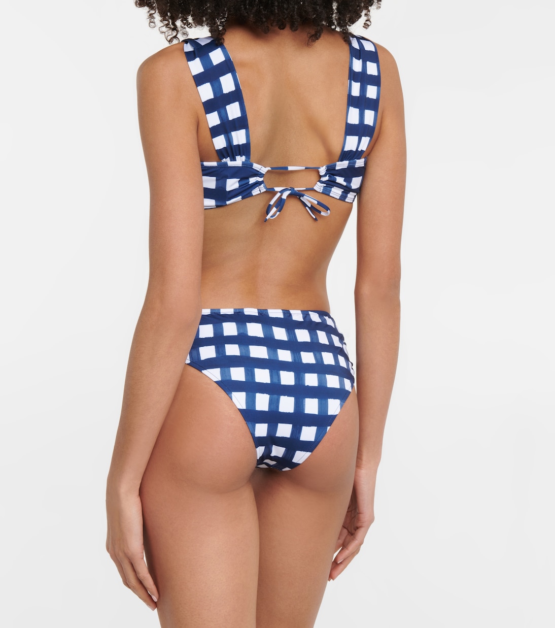 Braga de bikini Le Bas Vichy a cuadros | Jacquemus