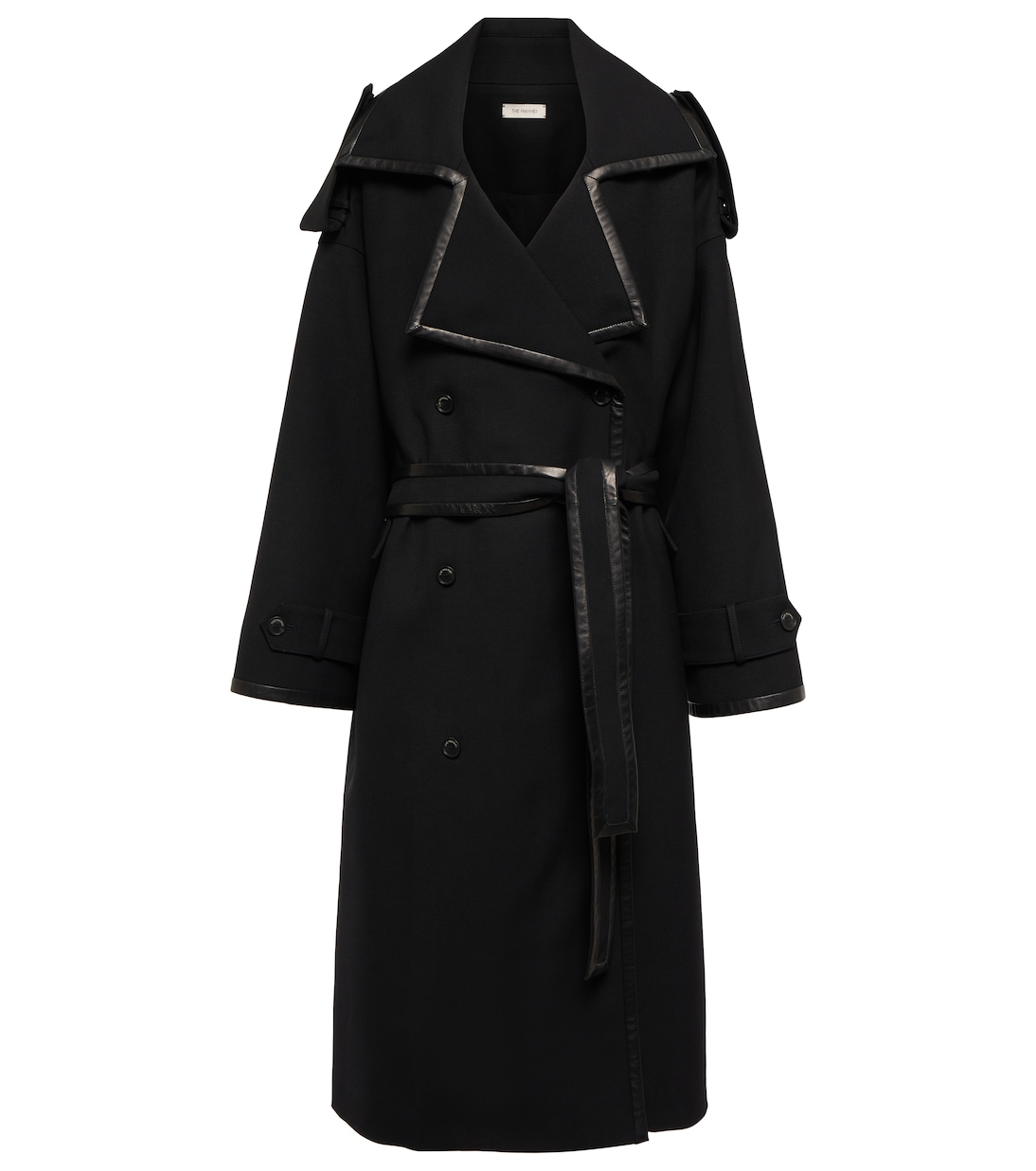 Trench Amman in twill di lana | The Mannei