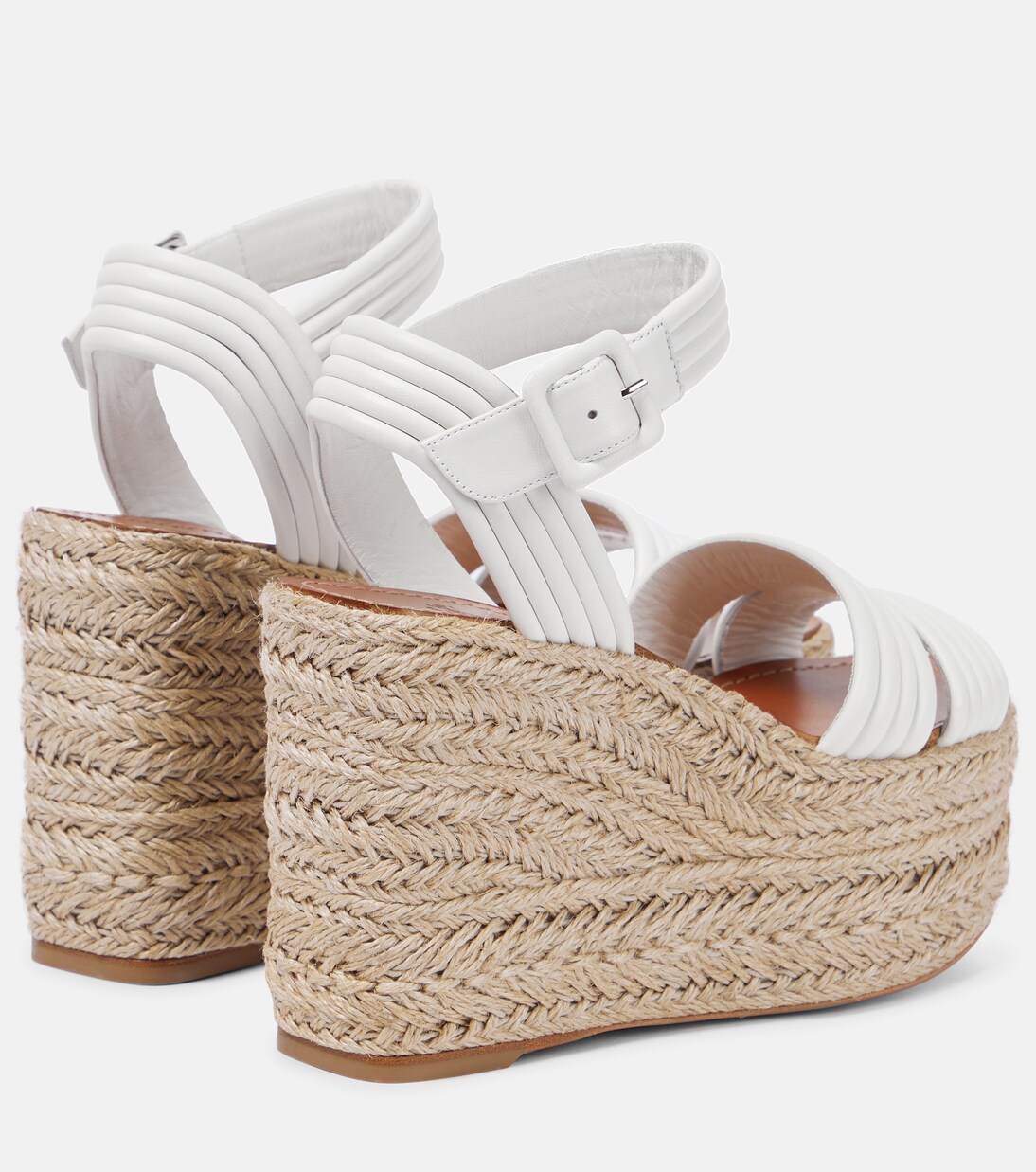 Manola leather espadrille wedges | Christian Louboutin