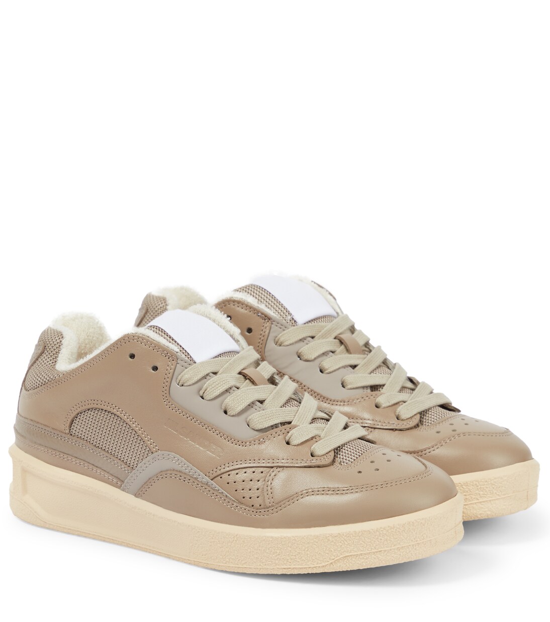 Leather sneakers | Jil Sander