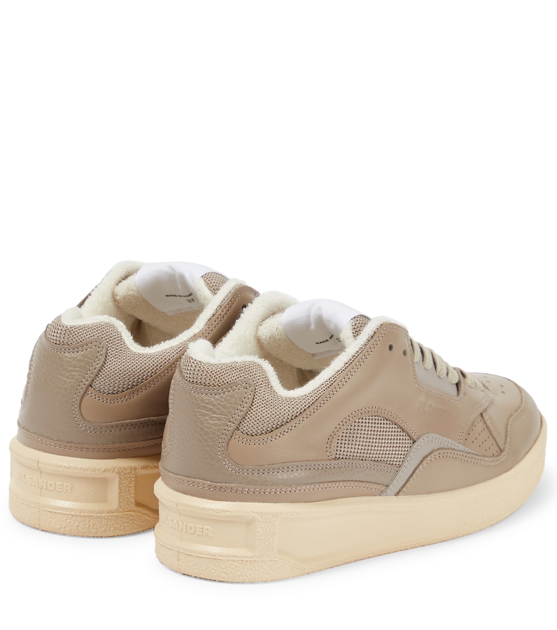 Leather sneakers | Jil Sander