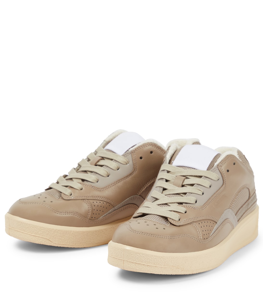 Leather sneakers | Jil Sander