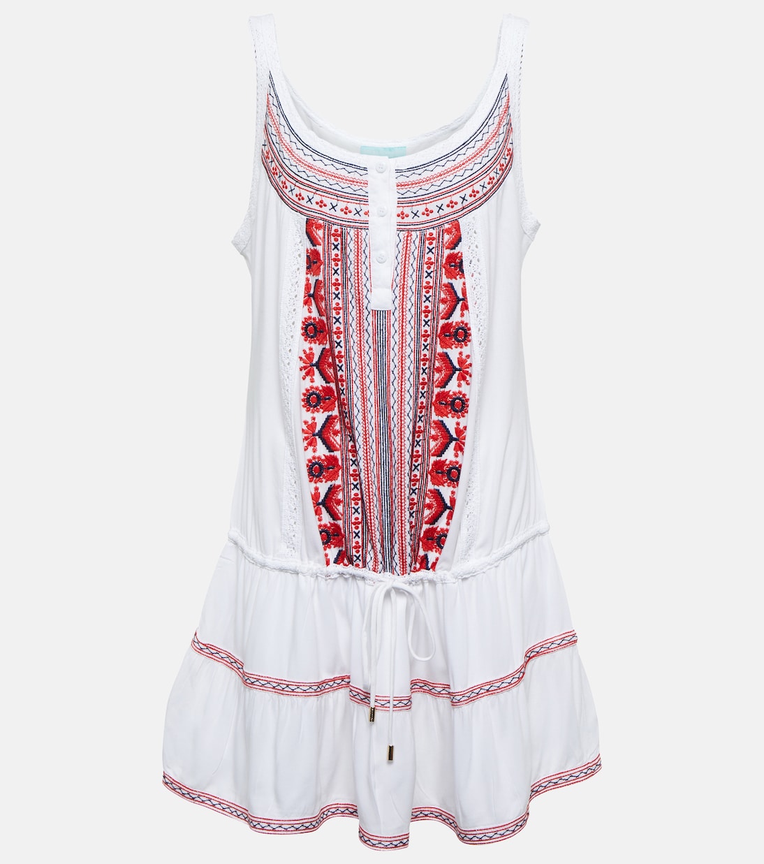 Jaz embroidered minidress | Melissa Odabash