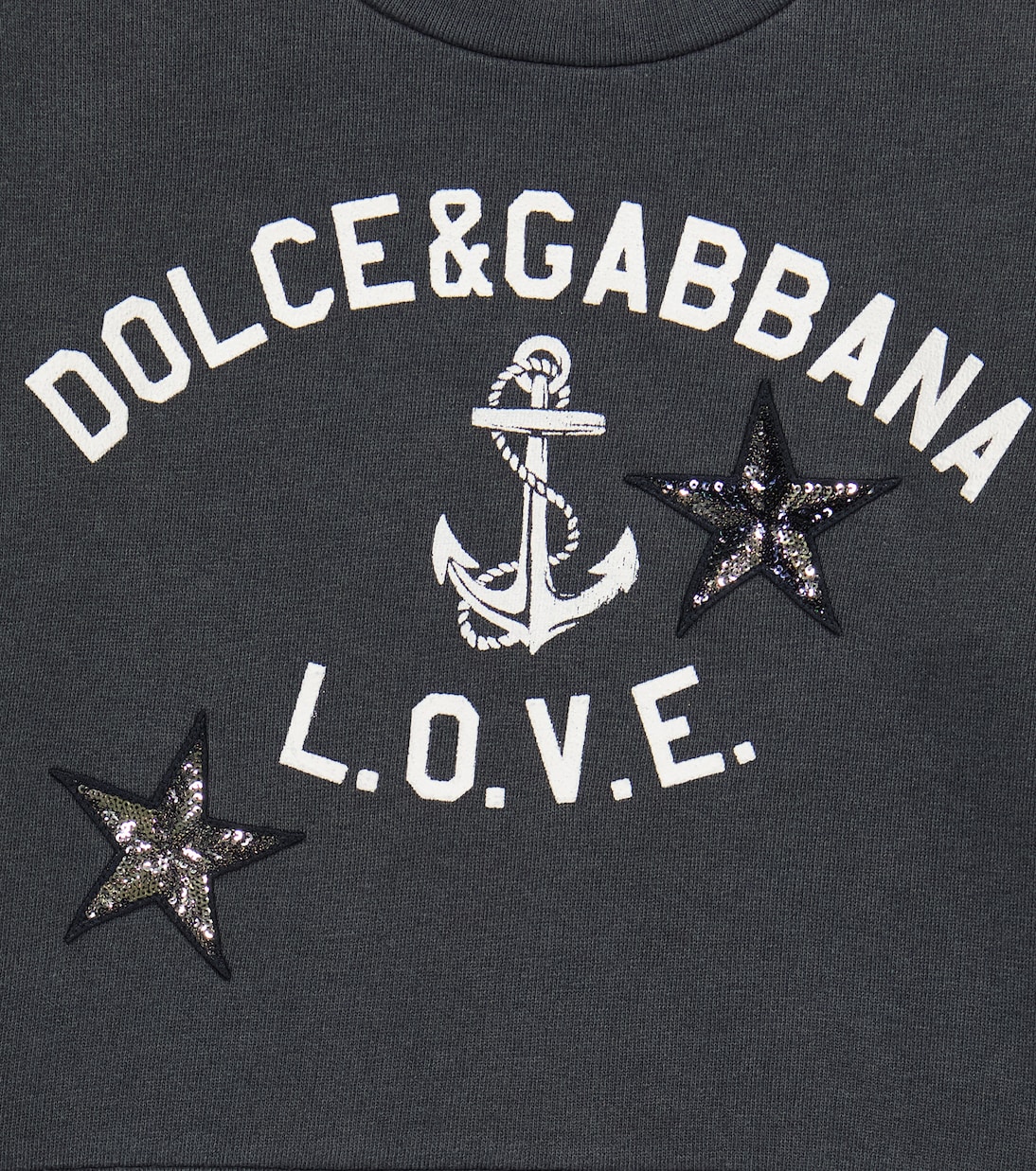 Sweatshirt aus Baumwoll-Jersey | Dolce&Gabbana Kids