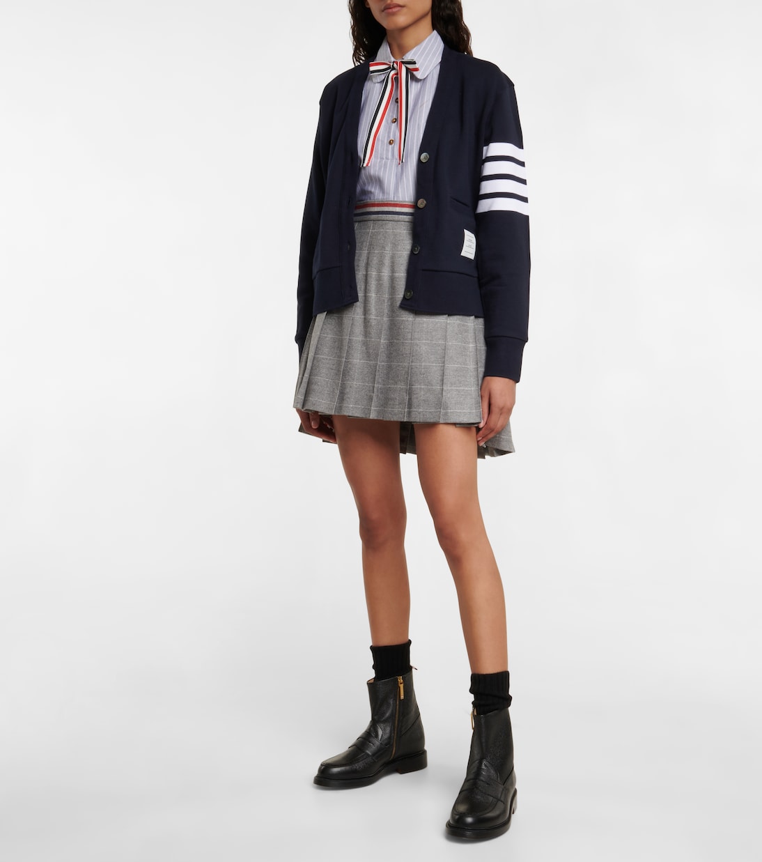 Leather ankle boots | Thom Browne