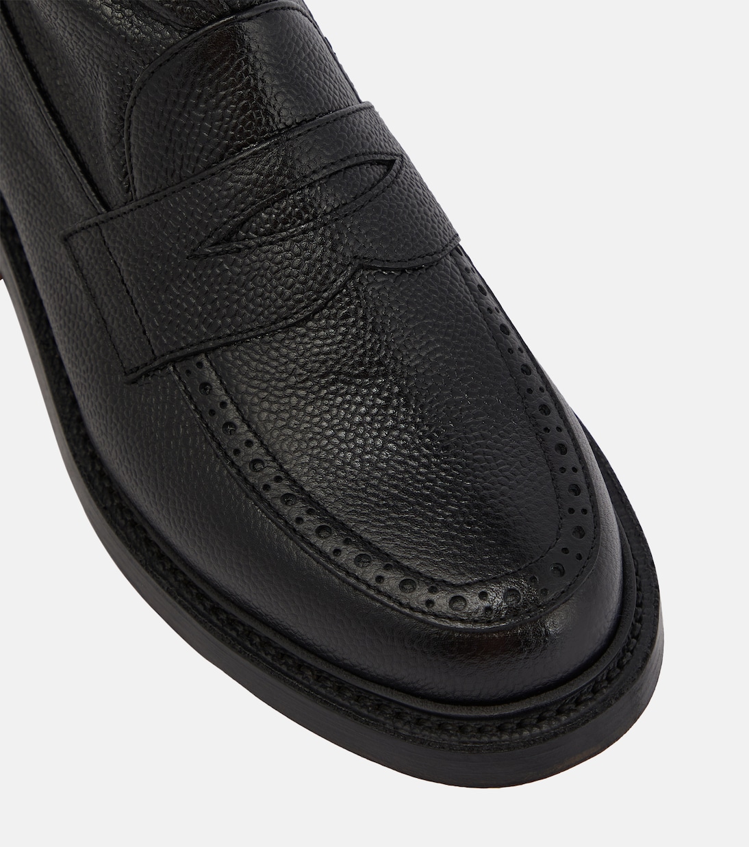 Leather ankle boots | Thom Browne