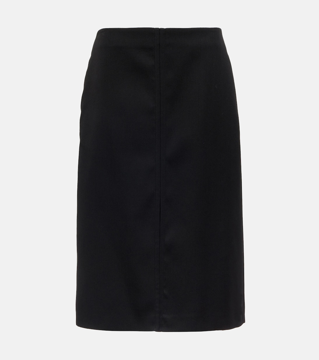 Falda midi de lana virgen | Jil Sander