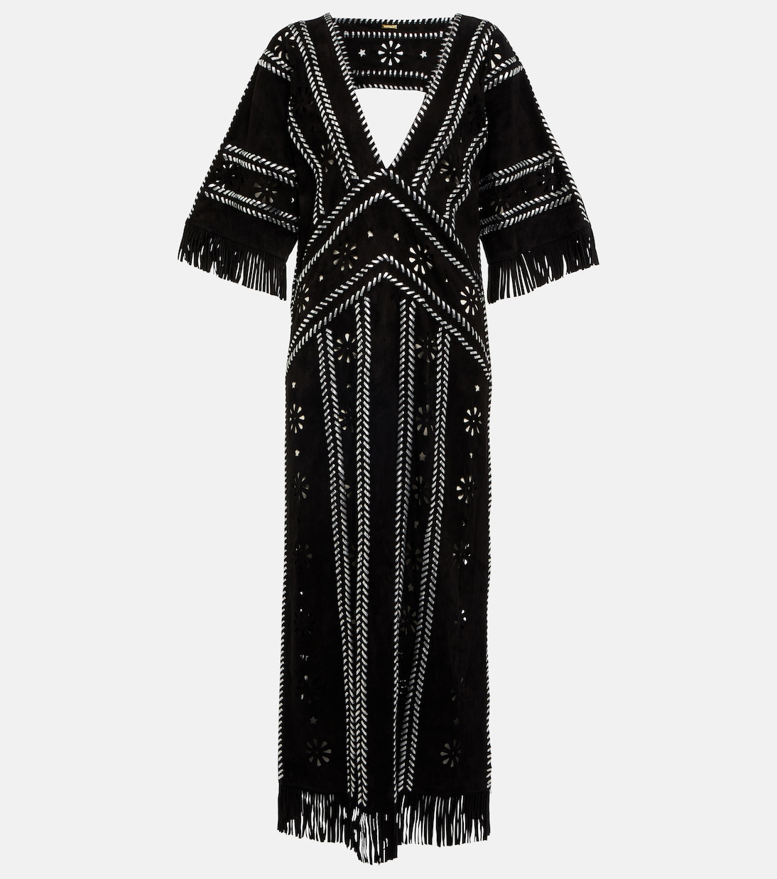 Brett suede cutout midi dress | Dodo Bar Or